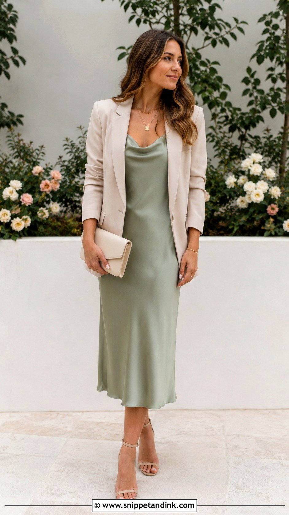 Sage Green Ceremony Dress - Snippet and Ink - 30 Ceremony Dress Ideas