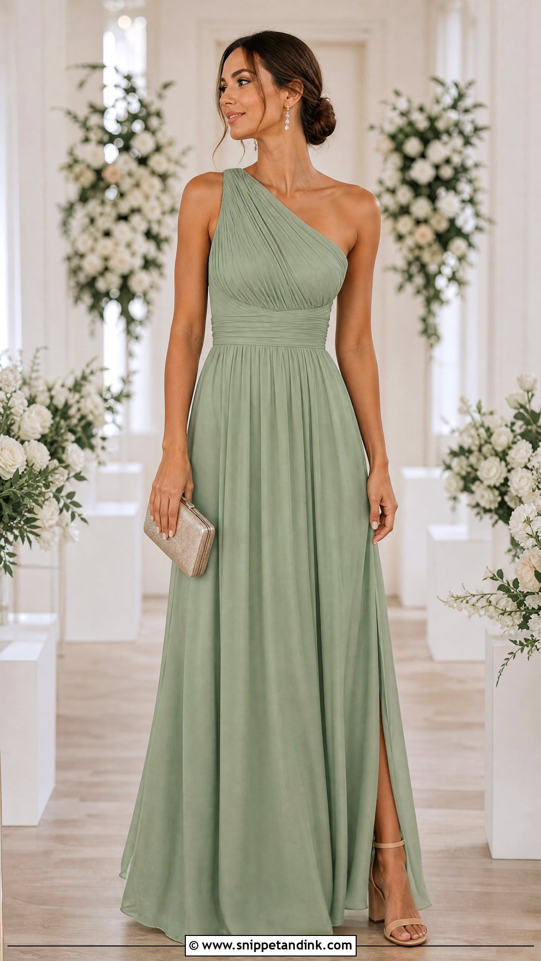 Sage Green Convertible Maid of Honor Dress - Snippet and Ink - 20 Sage Green Maid of Honor Dress Ideas
