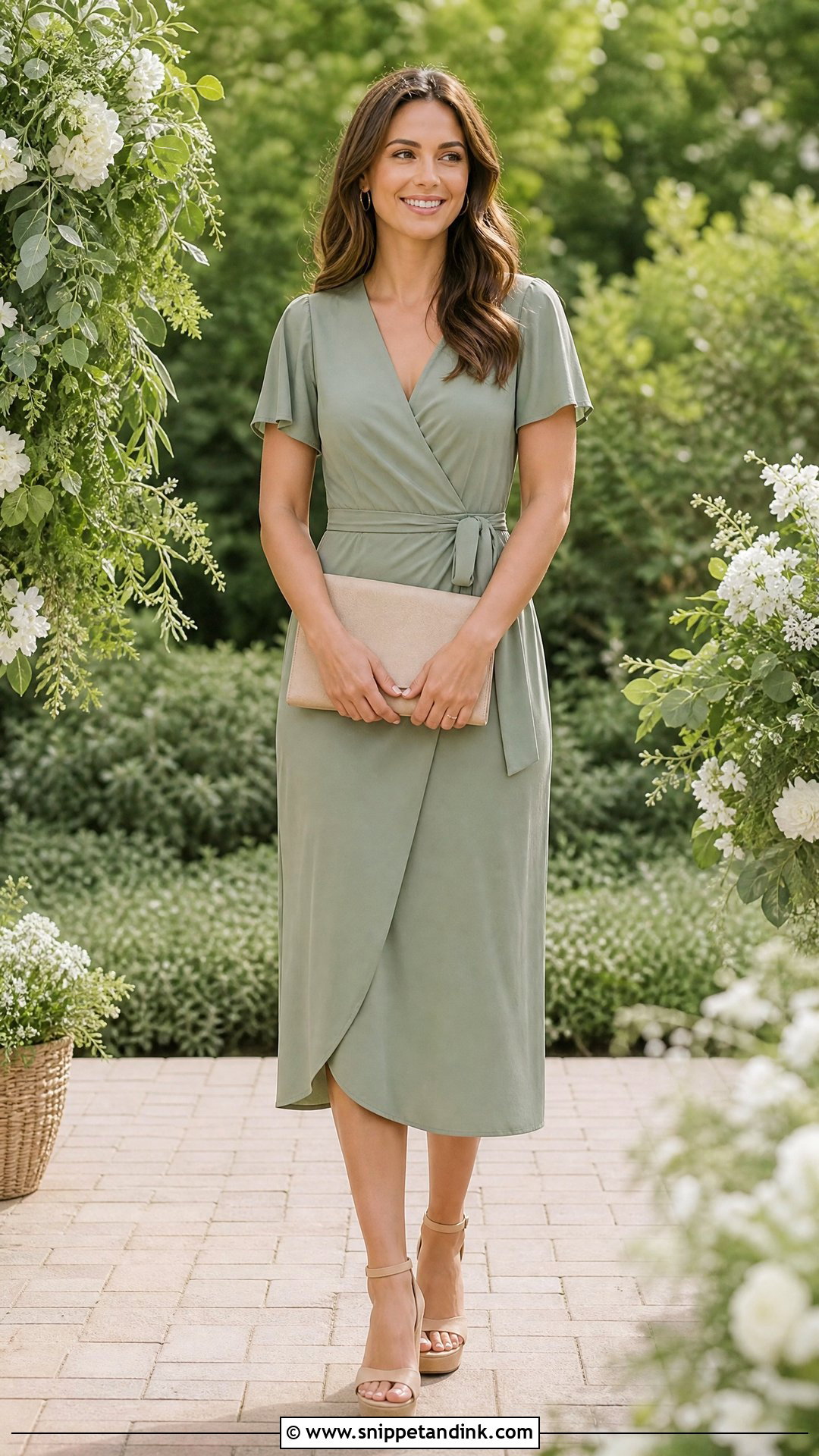 Sage Green Dress Wedding Officiant Attire - Snippet and Ink - 25 Wedding Officiant Attire Ideas