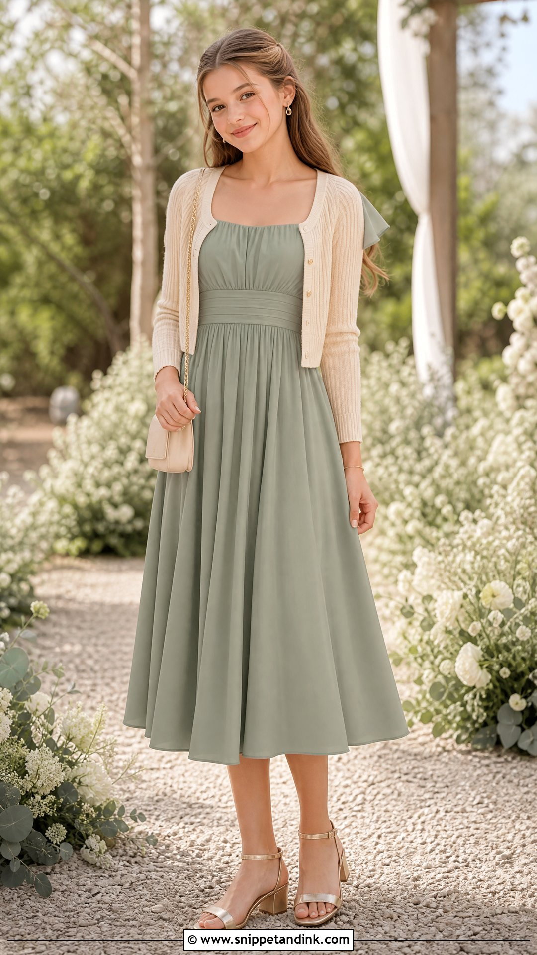 Sage Green Wedding Dress Outfit - Snippet and Ink - 20 Wedding Dress for Teenage Girl Ideas