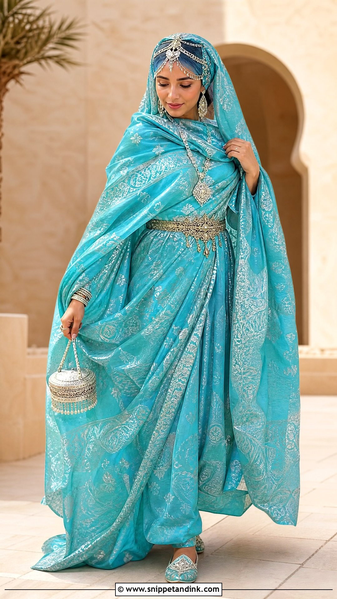 Saharan Melehfa Wedding Dress - Snippet and Ink - 25 Algerian Wedding Dress Ideas