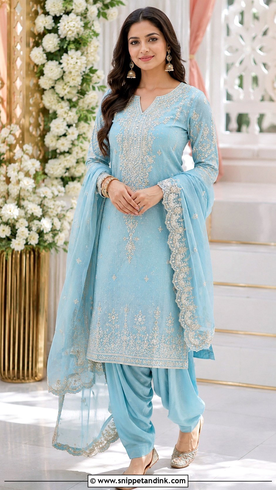 Salwar Kameez For Indian Summer Wedding - Snippet and Ink - 25 Indian Summer Wedding Outfits