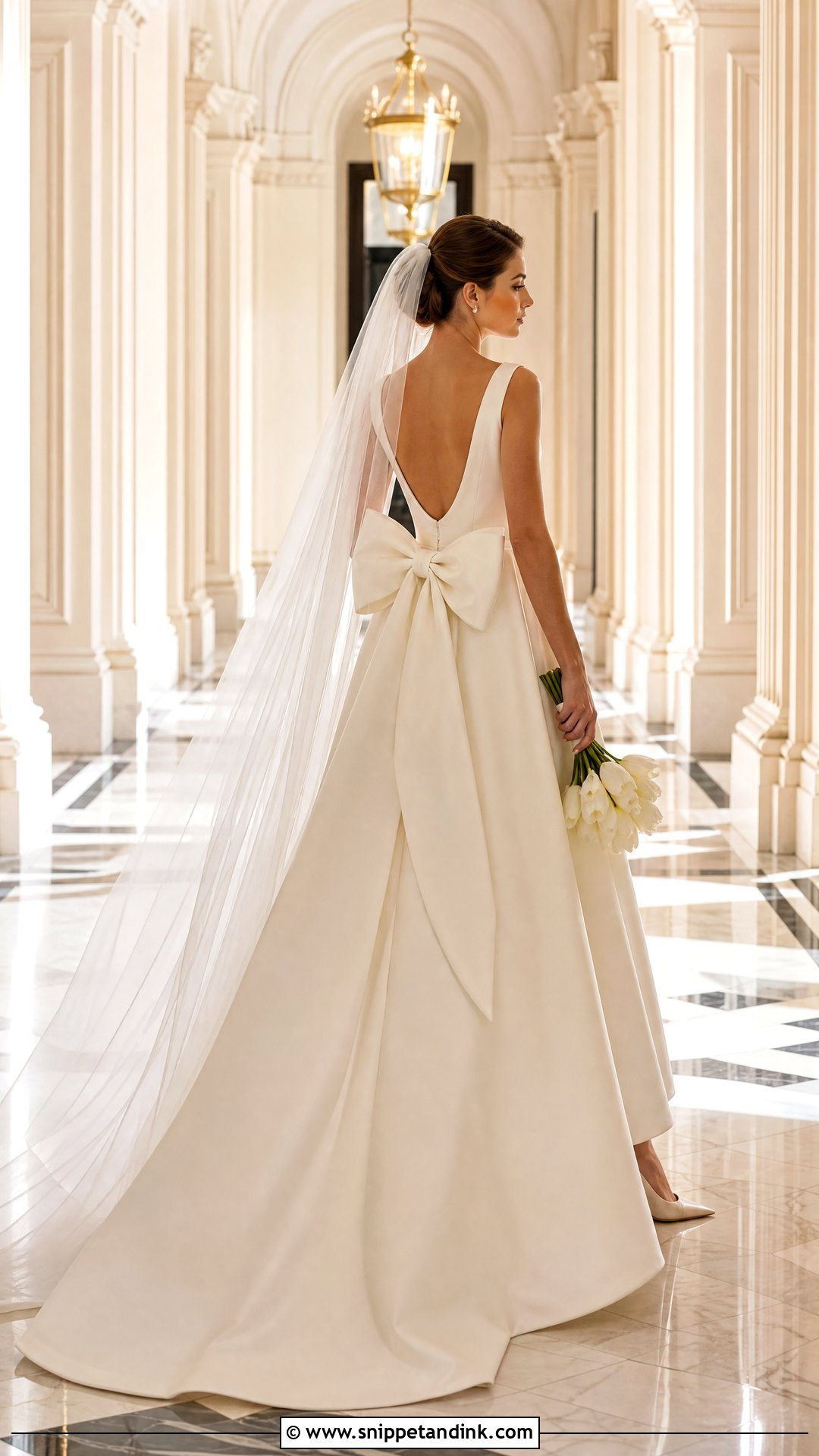 Samantha Bow Back Wedding Gown - Snippet and Ink - 20 Samantha Wedding Gown Ideas