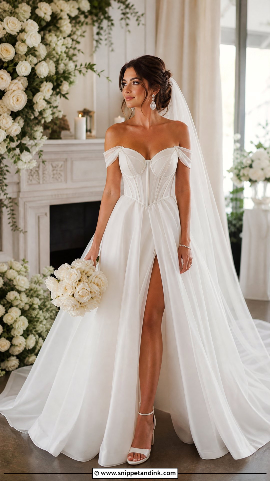 Samantha Corset Wedding Gown - Snippet and Ink - 20 Samantha Wedding Gown Ideas