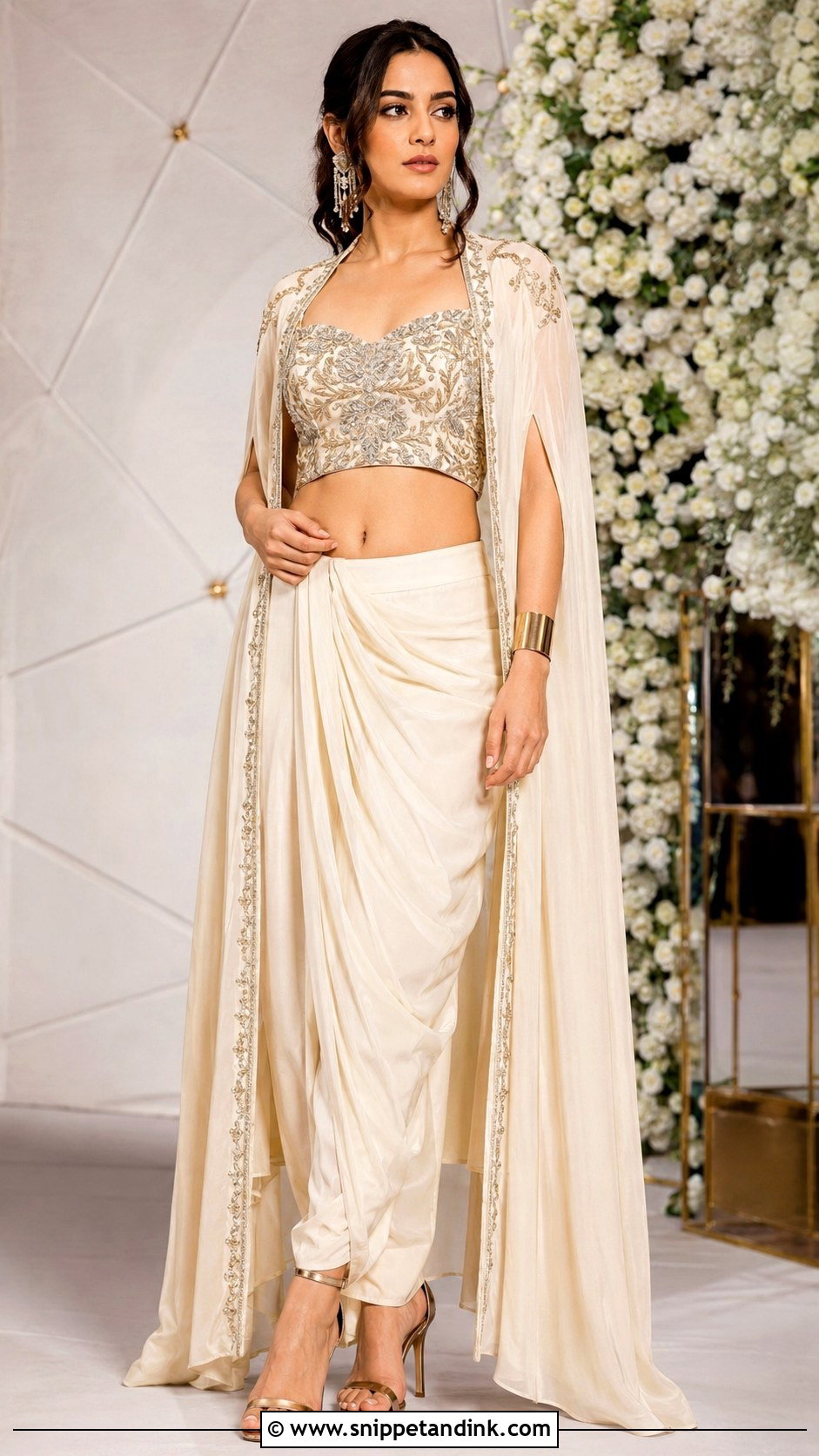 Sangeet Indo Western Dress - Snippet and Ink - 25 Sangeet Dresses
