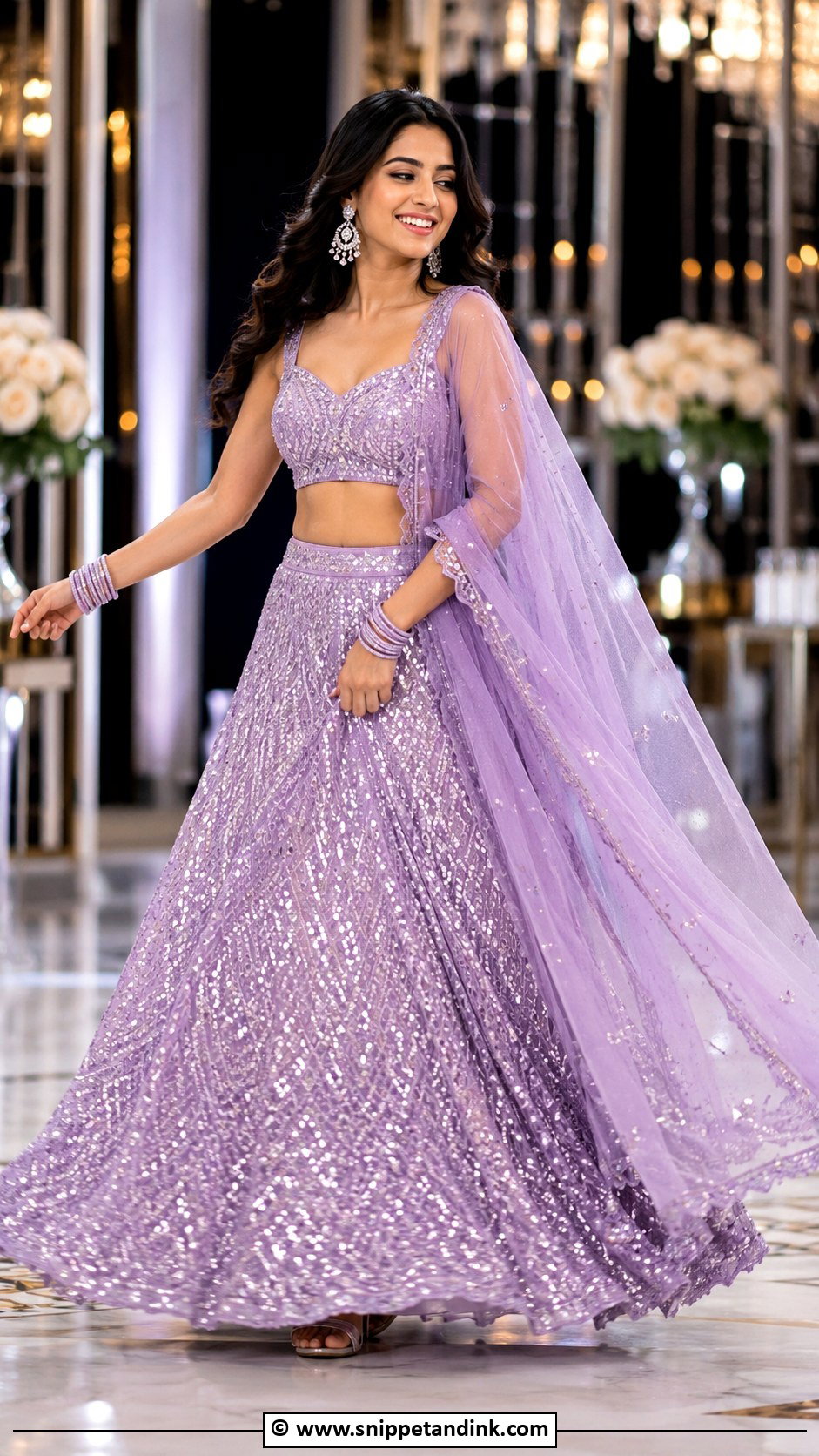 Sangeet Lehenga Dress - Snippet and Ink - 30 Desi Wedding Dresses
