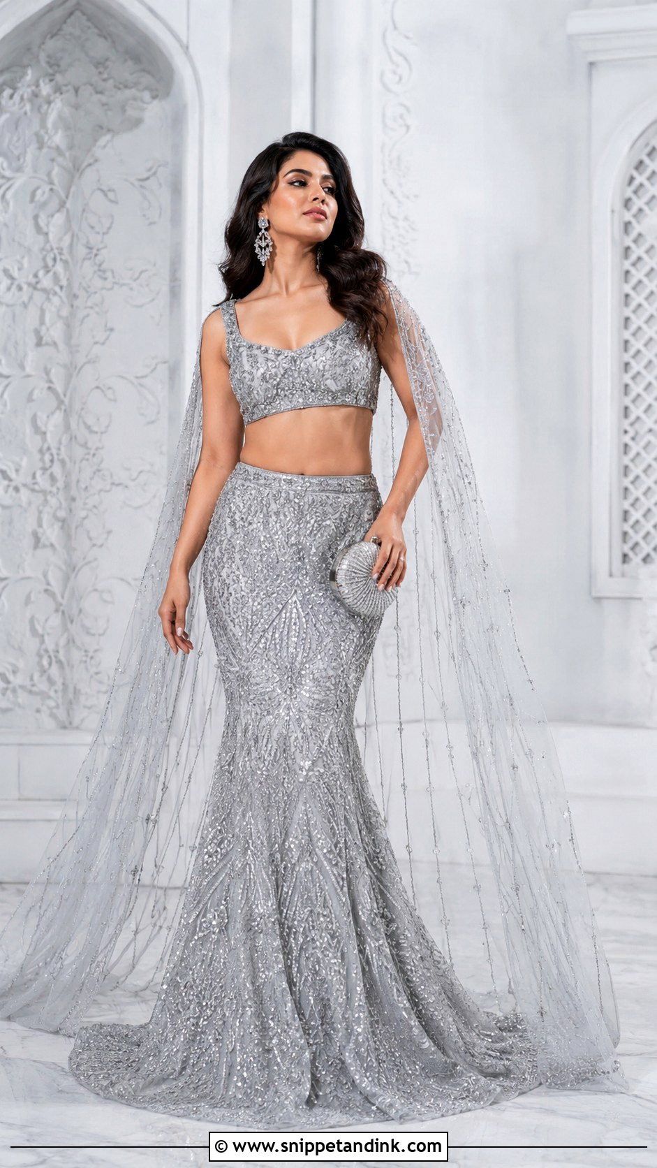 Sangeet Mermaid Lehenga Dress - Snippet and Ink - 25 Sangeet Dresses