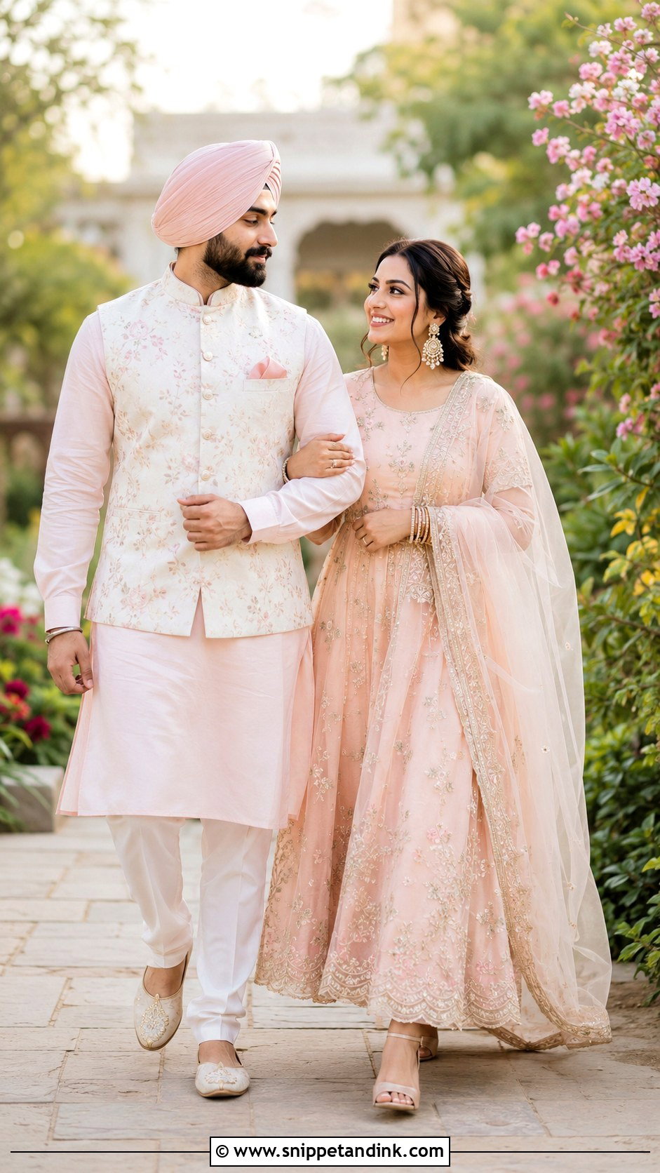 Sardar Sardarni Pre Wedding Outfit - Snippet and Ink - 30 Sardar Sardarni Couple Ideas