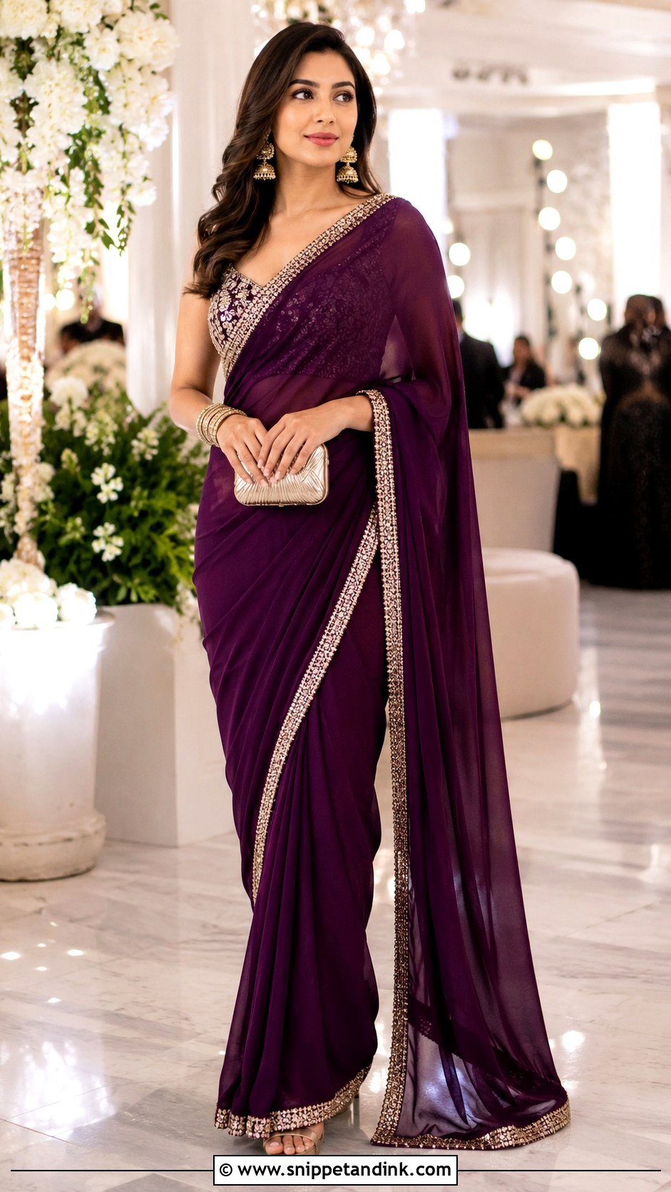 Saree for Marriage Function - Snippet and Ink - 25 Marriage Function Dresses for Women