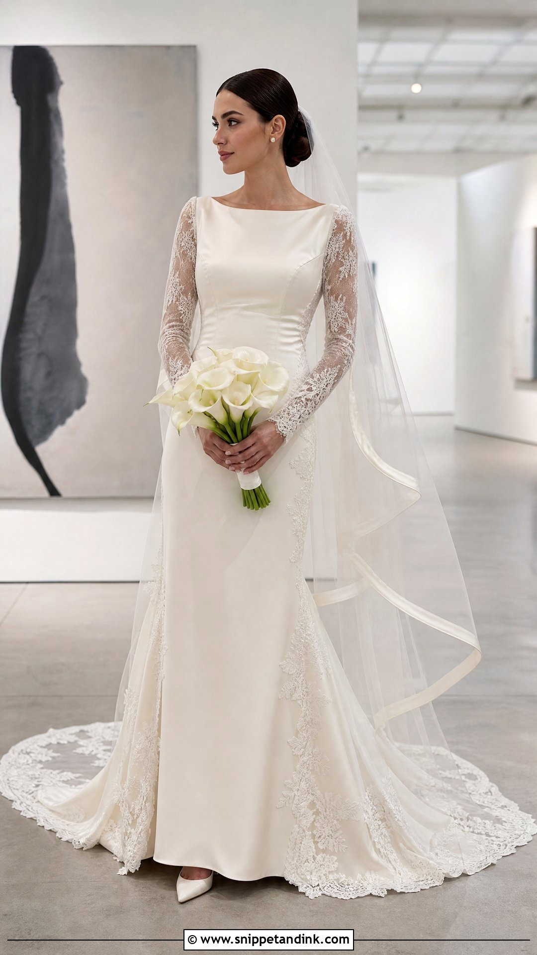 Satin And Dantel Wedding Dress - Snippet and Ink - 20 Wedding Dress Dantel Ideas