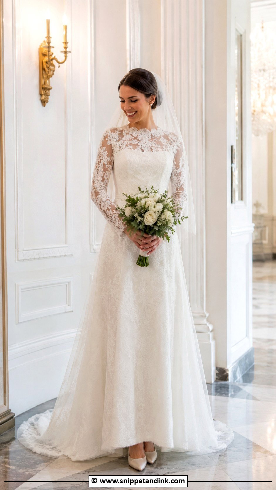 Satin Ball Gown Wedding Dress - Snippet and Ink - 25 Classic Timeless Classy Wedding Dress Ideas