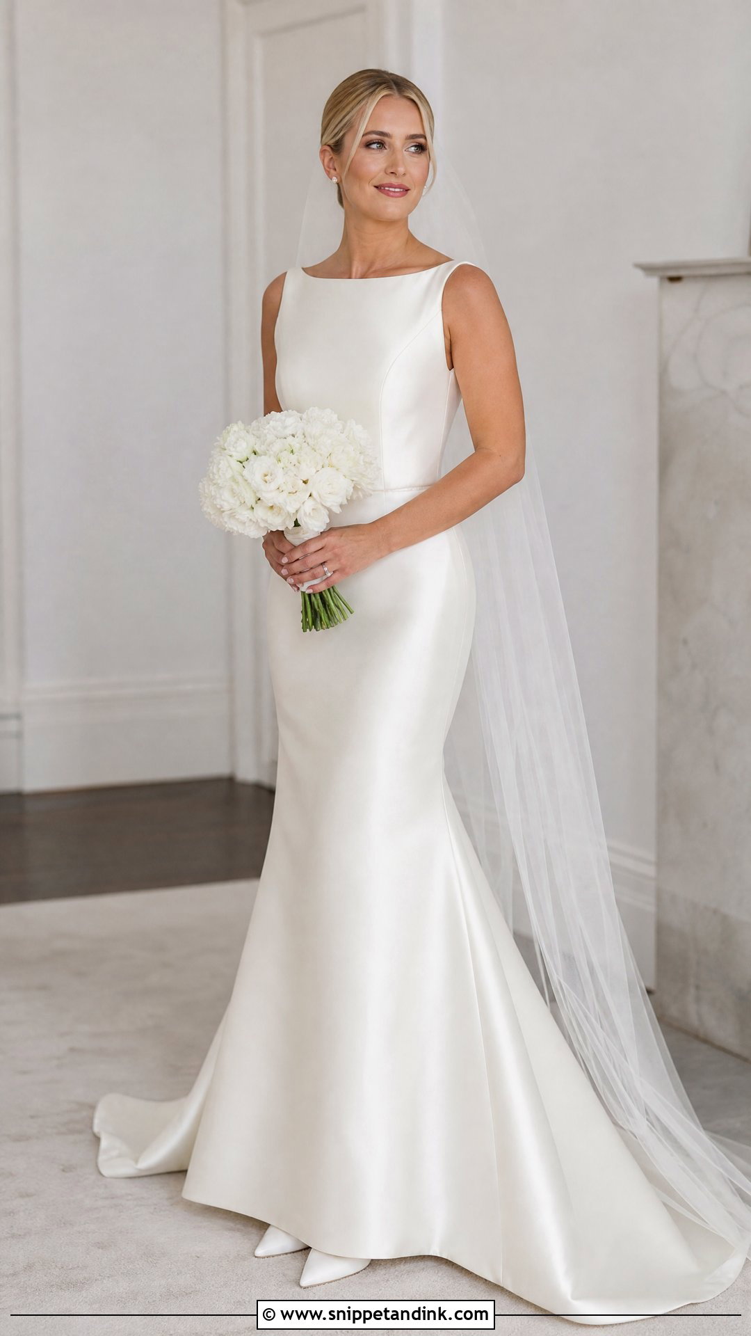 Satin Bridal Wedding Dress - Snippet and Ink - 25 Bridal Wedding Dresses