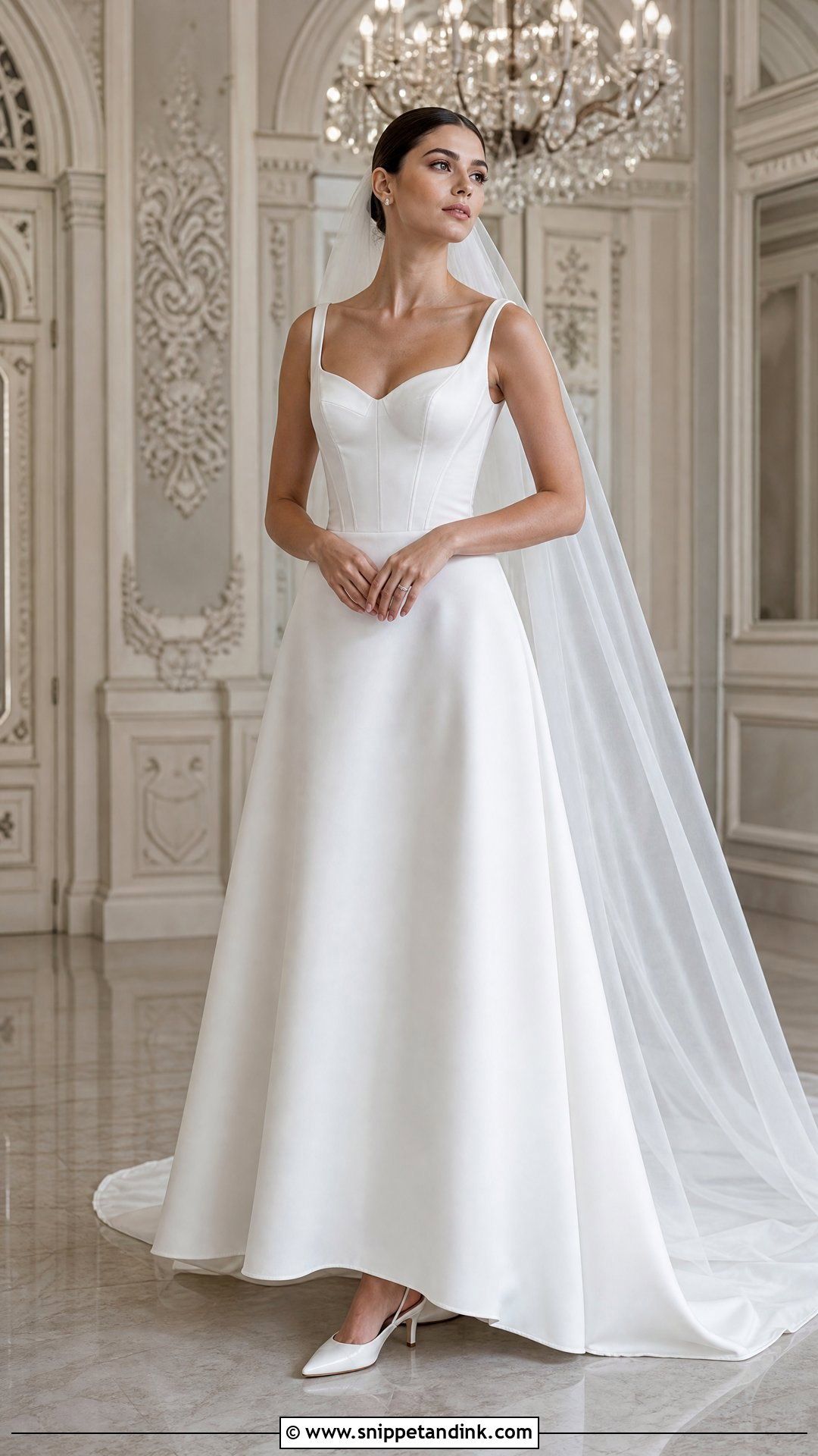 Satin Corset Wedding Dress - Snippet and Ink - 20 Satin Simple Silk Wedding Dress Ideas