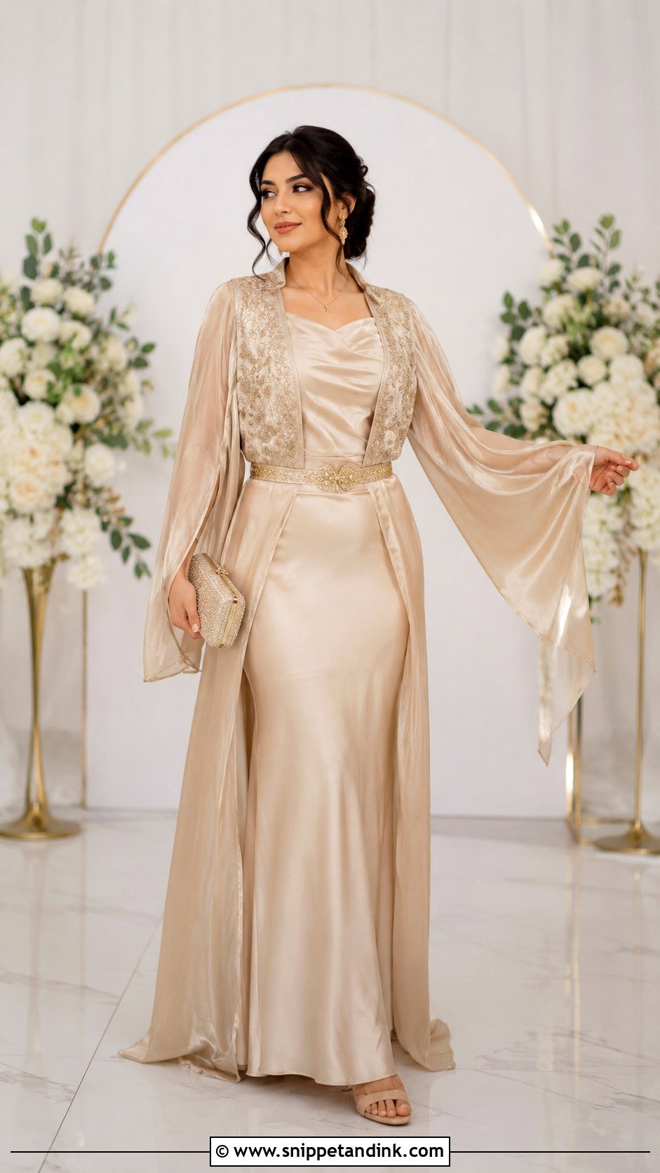 Satin Kurdish Wedding Dress - Snippet and Ink - 25 Kurdish Wedding Dress Ideas