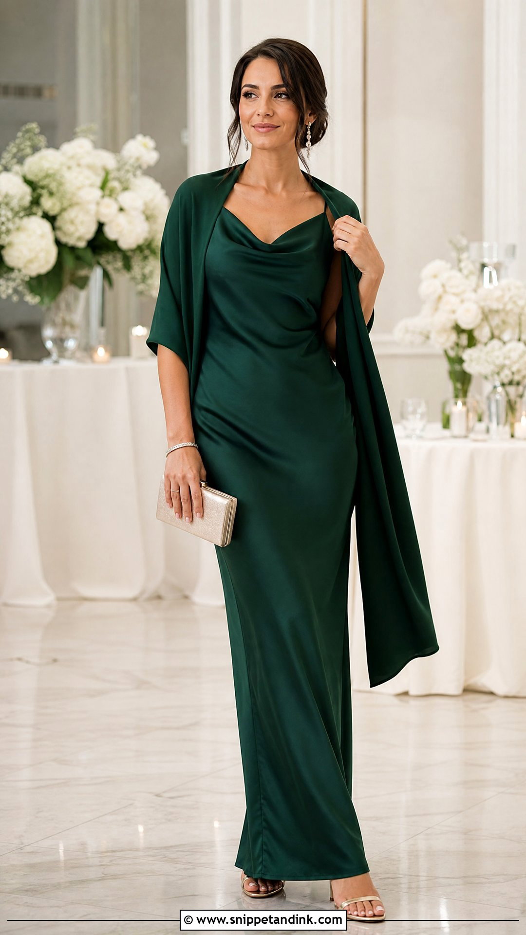 Satin Maxi Wedding Party Dress - Snippet and Ink - 20 Wedding Dresses Party Dress