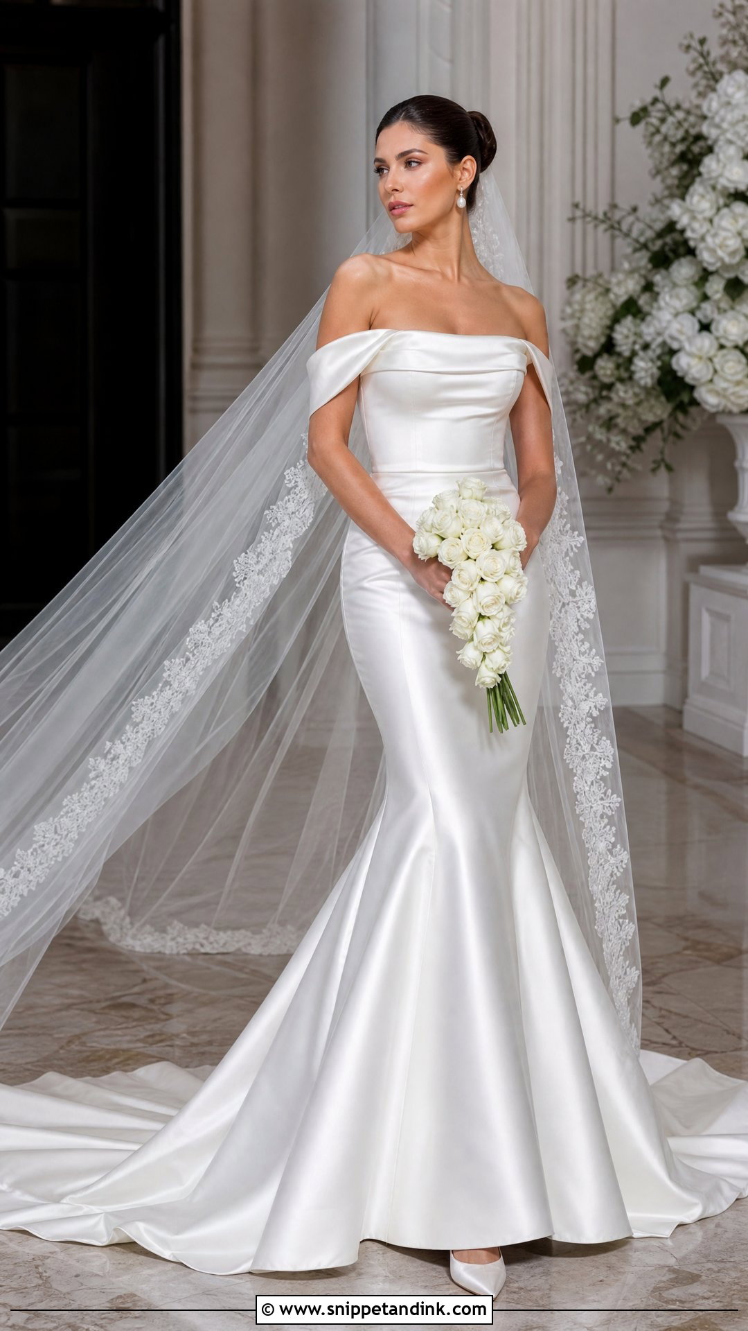 Satin Mermaid Wedding Dress - Snippet and Ink - 20 Satin Simple Silk Wedding Dress Ideas