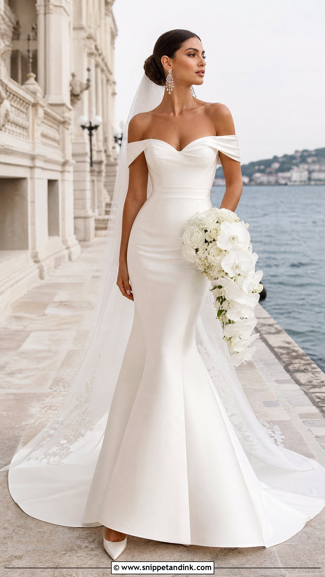 Satin Mermaid Wedding Dress - Snippet and Ink - 20 Stain Wedding Dress Ideas