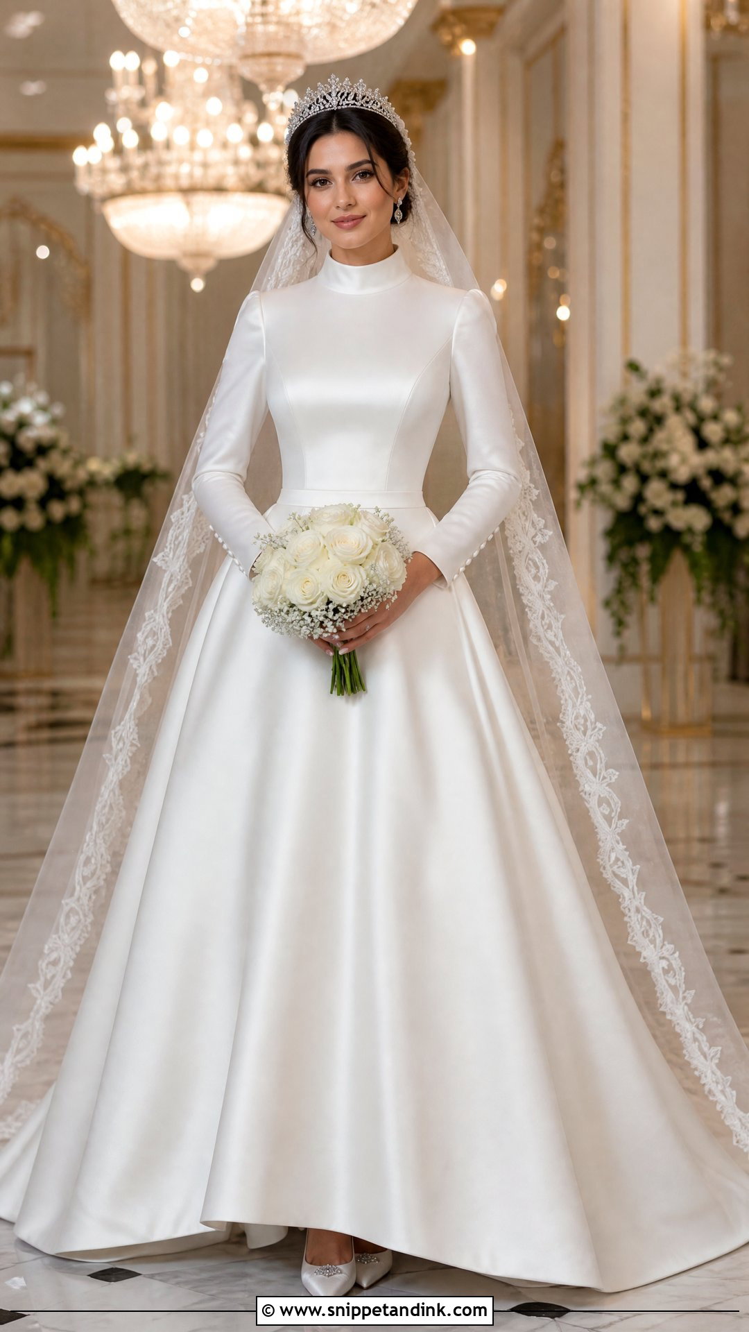 Satin Priscilla Wedding Dress - Snippet and Ink - 20 Priscilla Wedding Dress Ideas