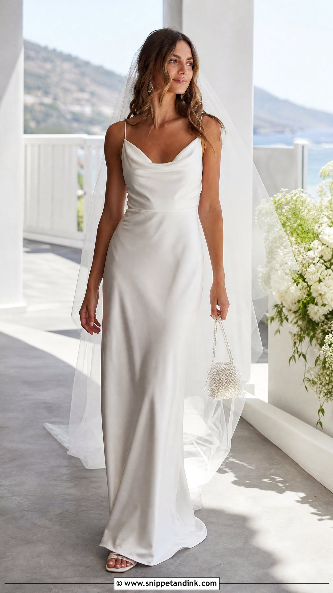 Satin Slip Bridal Dress - Snippet and Ink - 20 Bridal Dresses Ideas