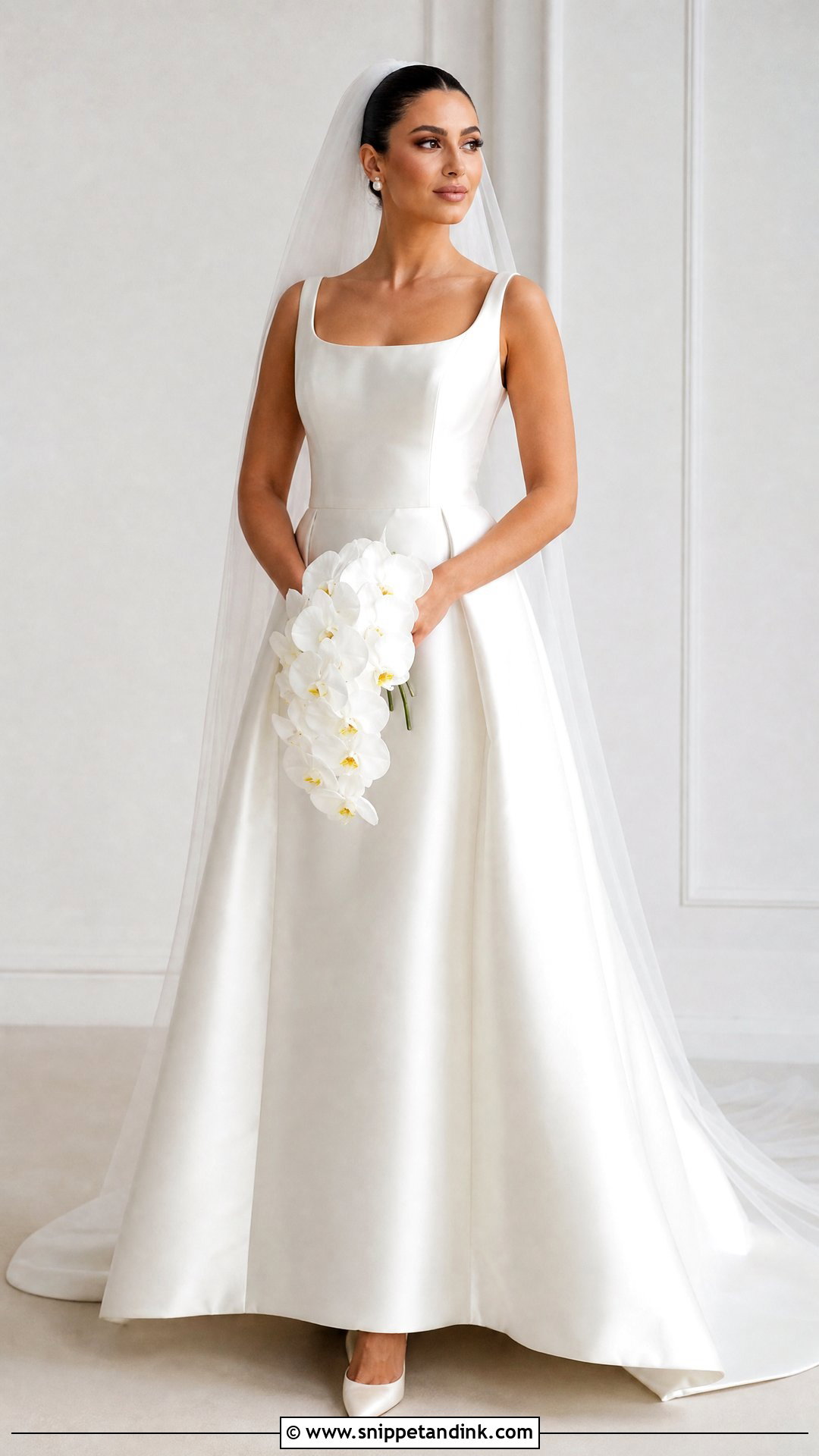Satin Turkish Bridal Dress - Snippet and Ink - 25 Turkish Bridal Dresses