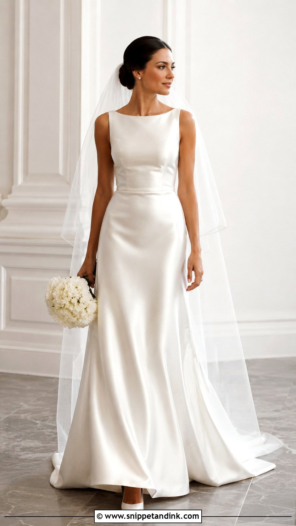 Satin Wedding Dress - Snippet and Ink - 25 Wedding Dresses Gown