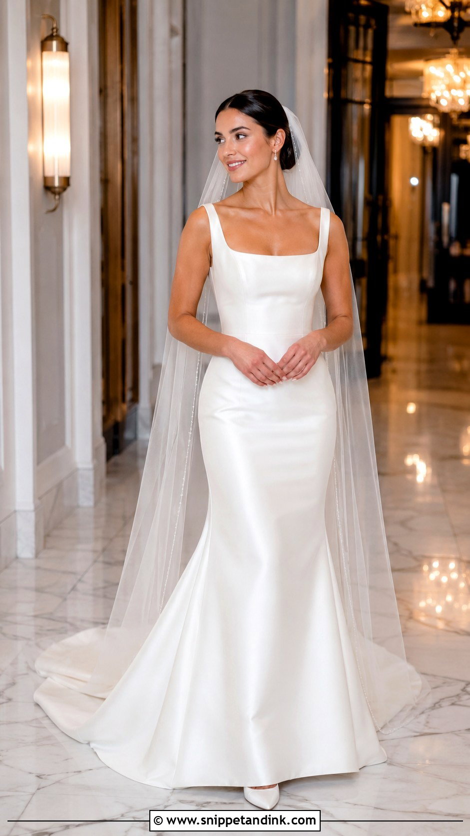 Satin Wedding Dress - Snippet and Ink - 25 Wedding Dresses Styles