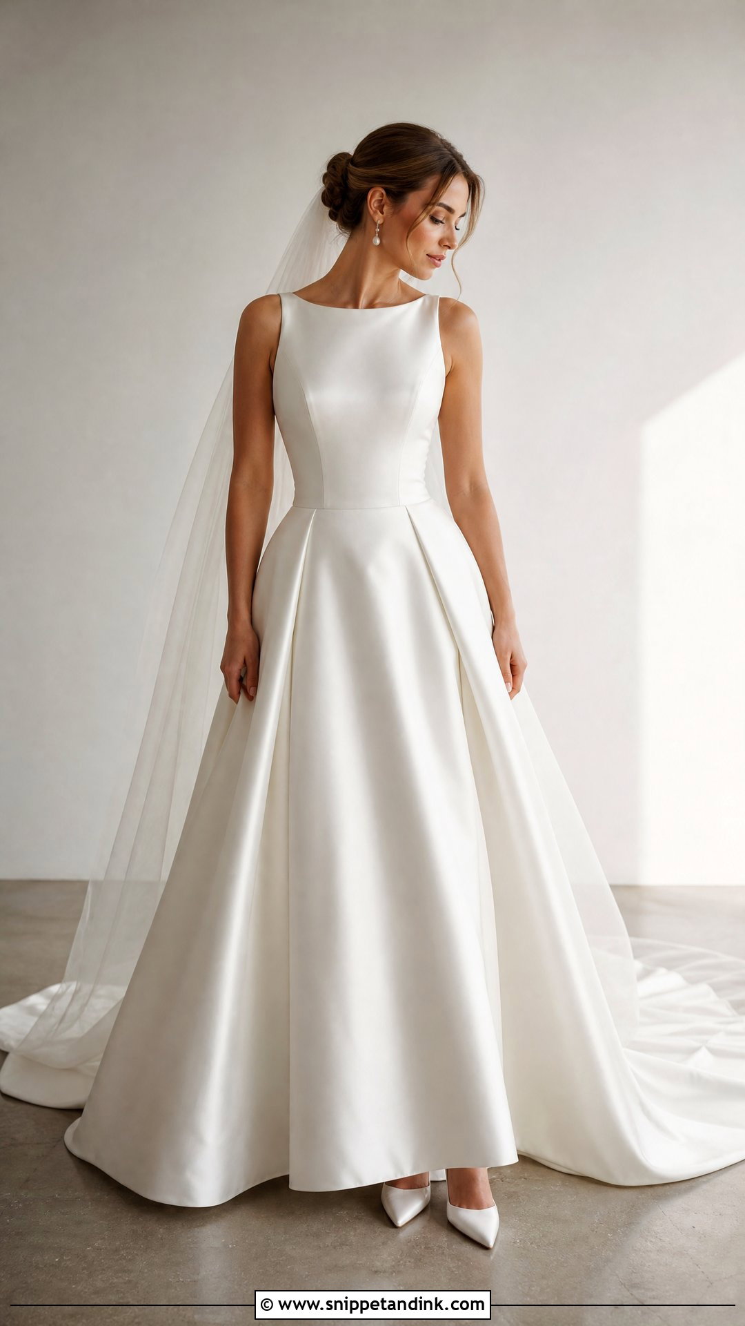 Satin Wedding Dress Description - Snippet and Ink - 25 Wedding Dress Description Ideas