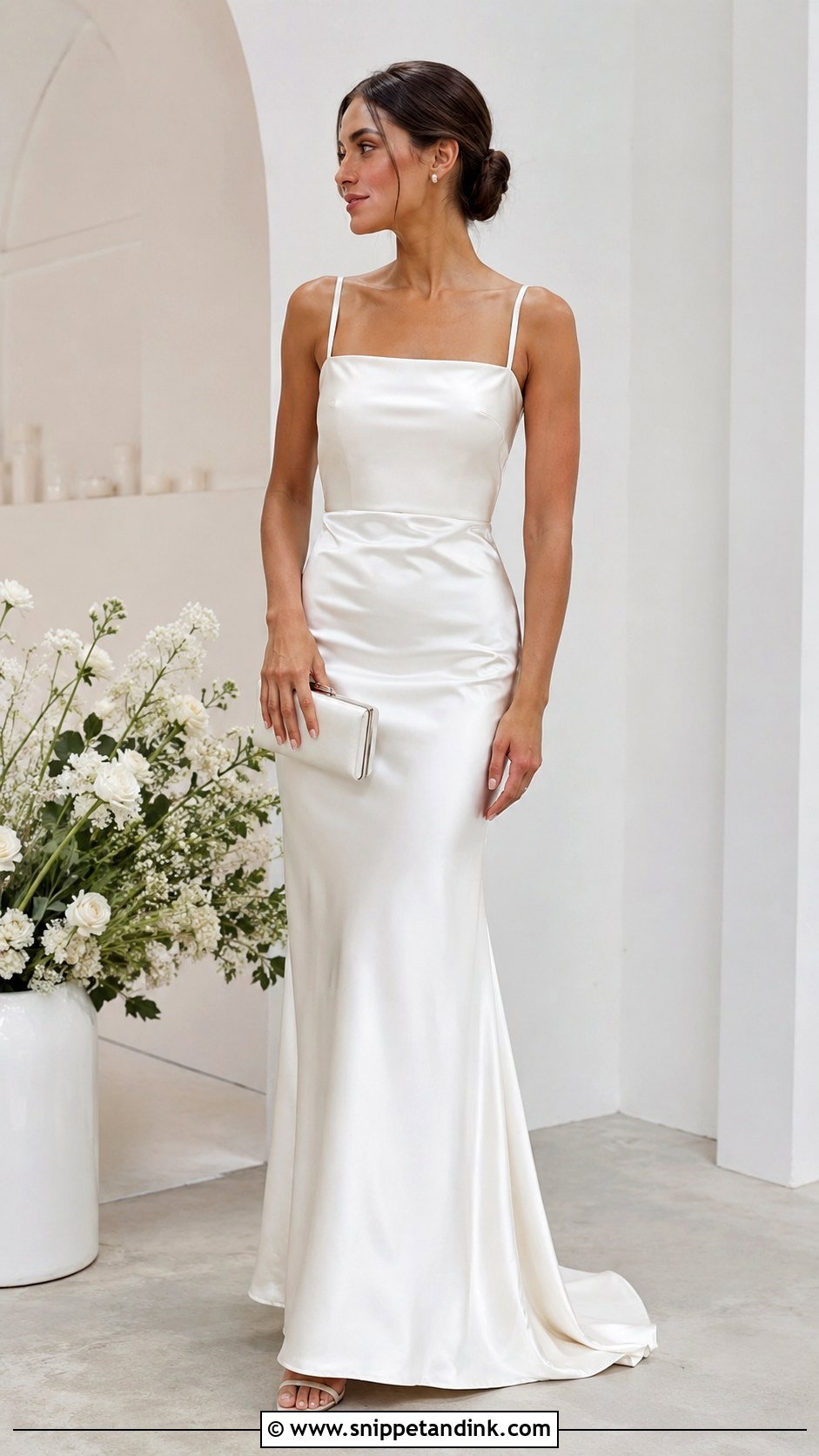 Satin Wedding Dress With Straps - Snippet and Ink - 25 Wedding Dress with Straps Ideas