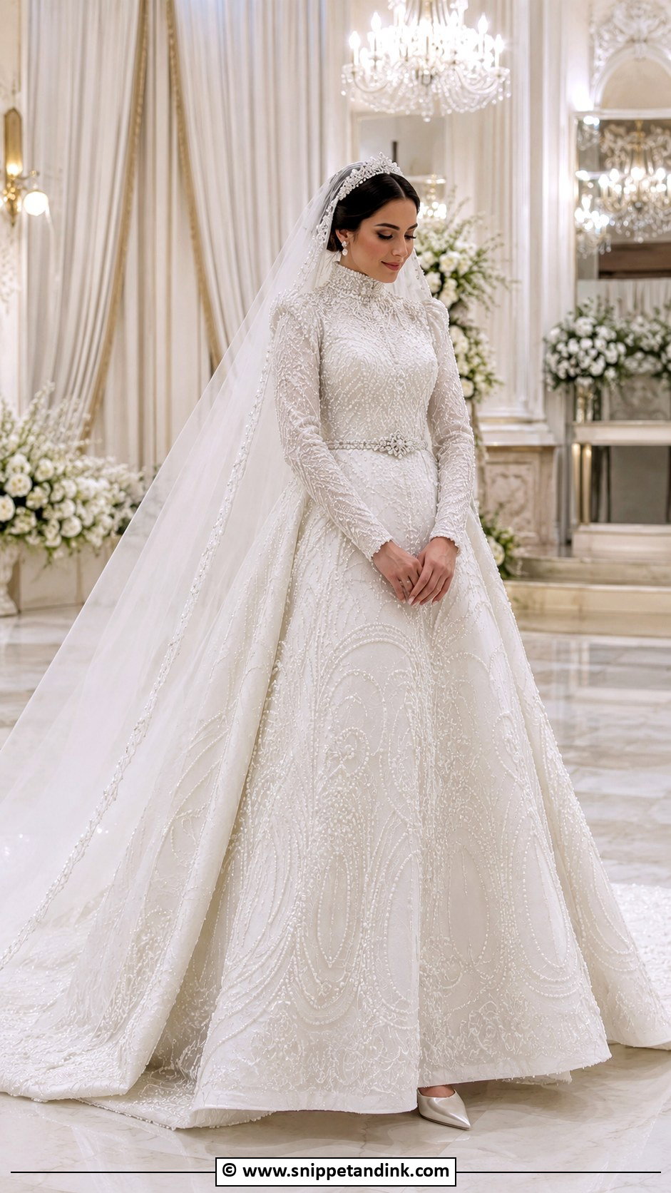 Saudi Arab Wedding Dress - Snippet and Ink - 30 Arab Wedding Dress Ideas