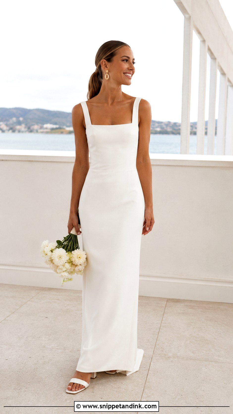 Scandinavian Clean Wedding Dress - Snippet and Ink - 25 European Wedding Dresses