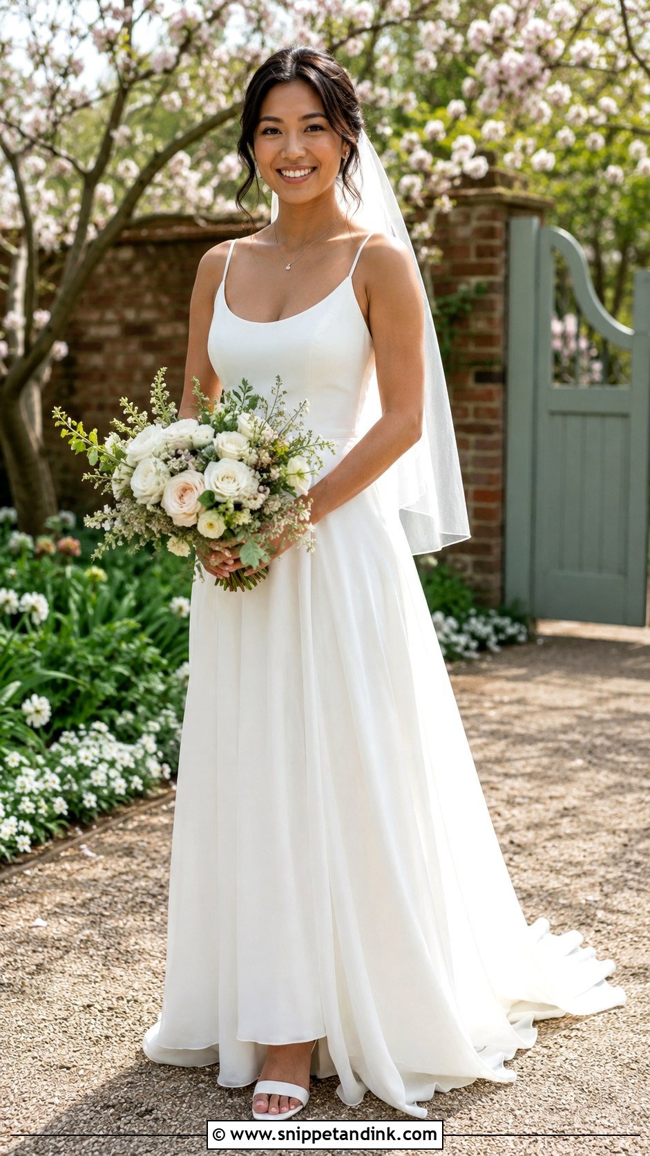 Scoop Neck Wedding Dress - Snippet and Ink - 25 Wedding Dress Neckline Ideas