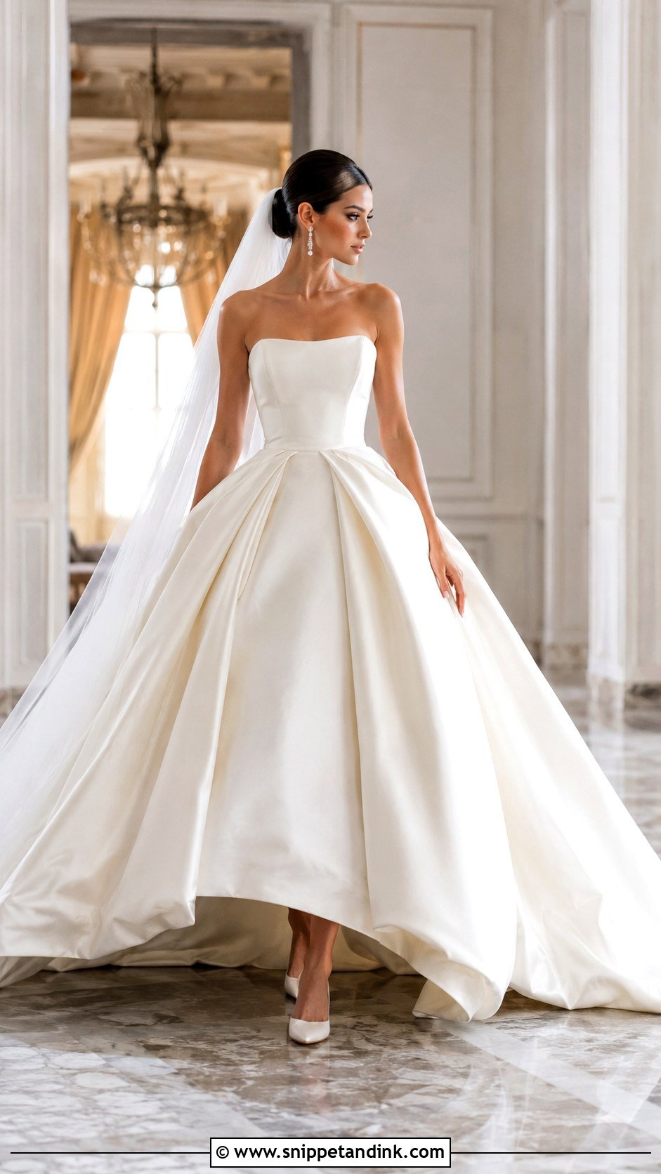 Sculptural Ball Gown Wedding Dress - Snippet and Ink - 25 Haute Couture Wedding Dress Ideas