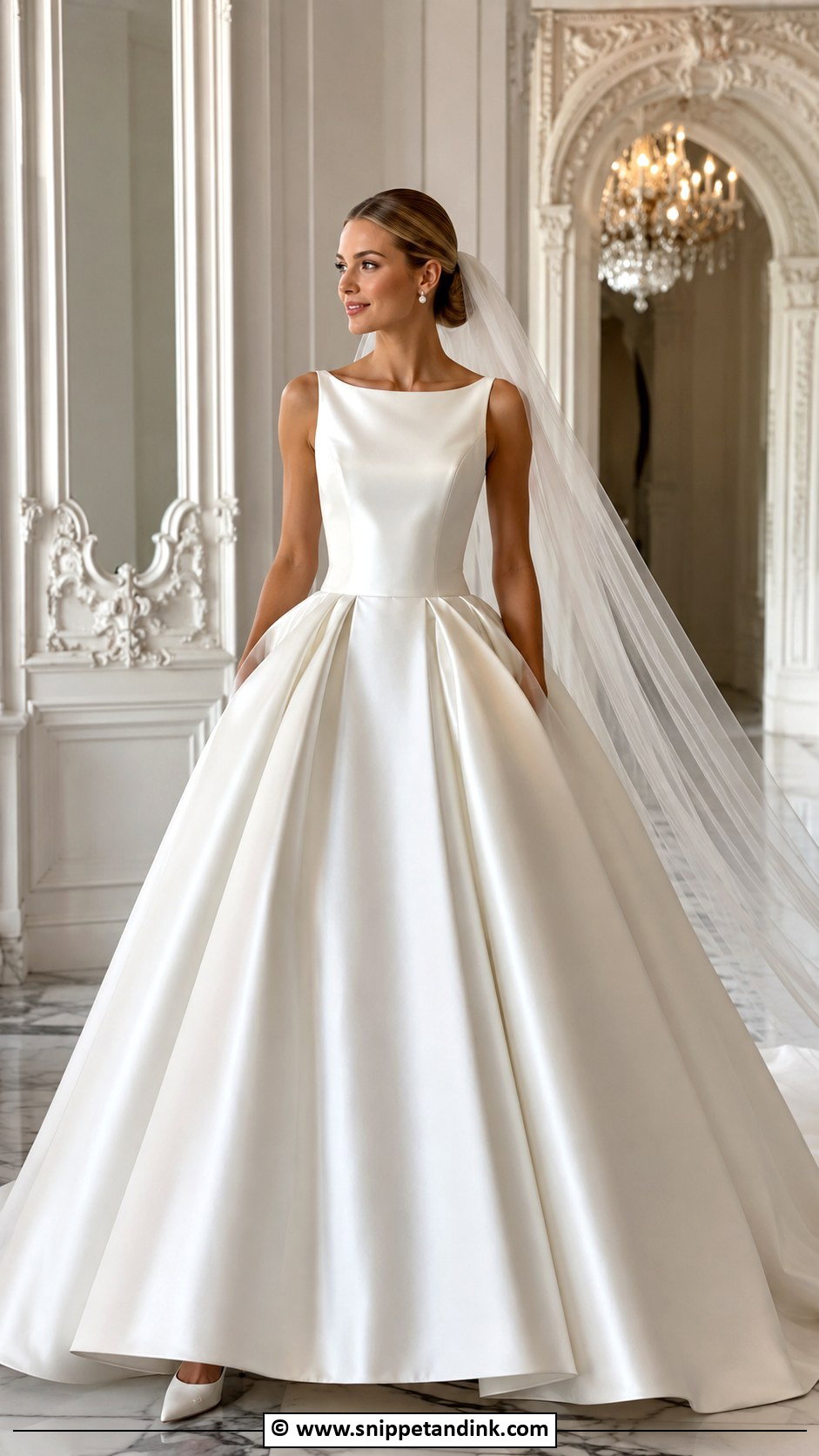 Sculptural Ball Gown Wedding Dress - Snippet and Ink - 30 Couture Wedding Gowns