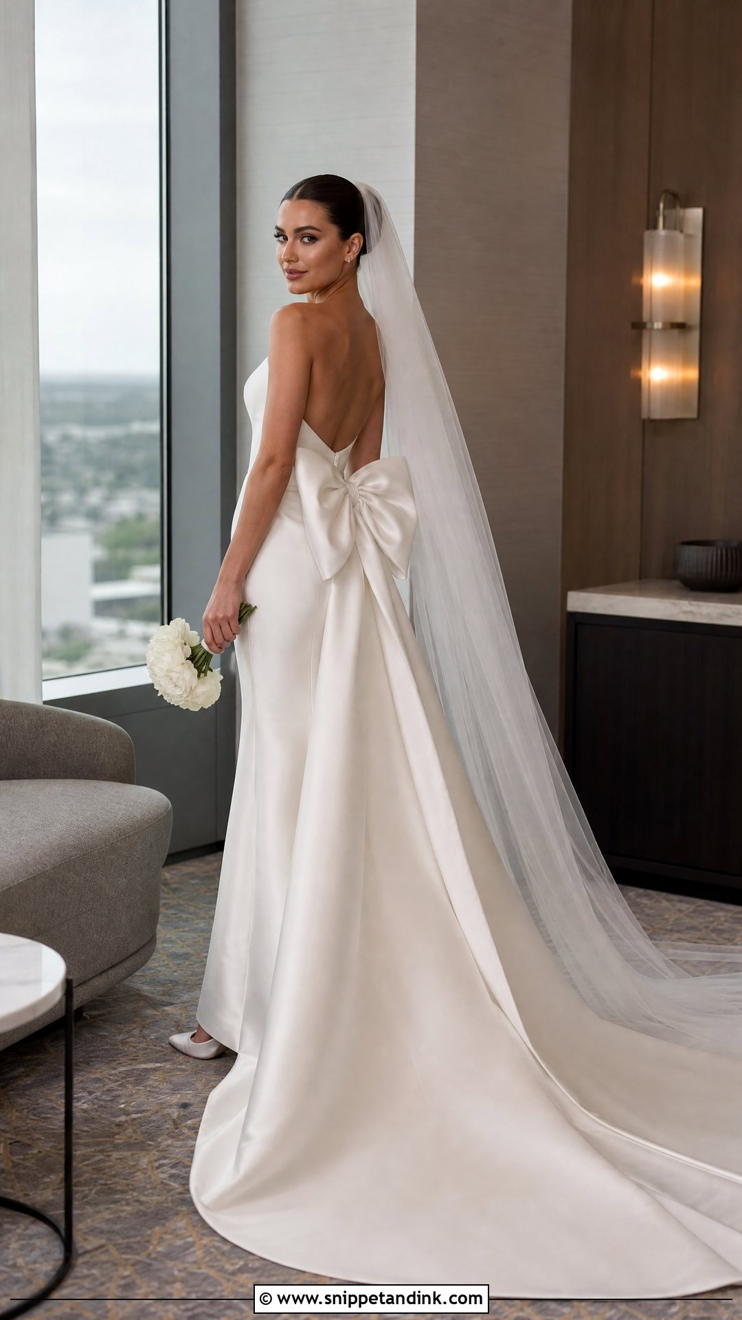 Sculptural Bow Wedding Dress - Snippet and Ink - 20 Unique Elegant Wedding Dresses