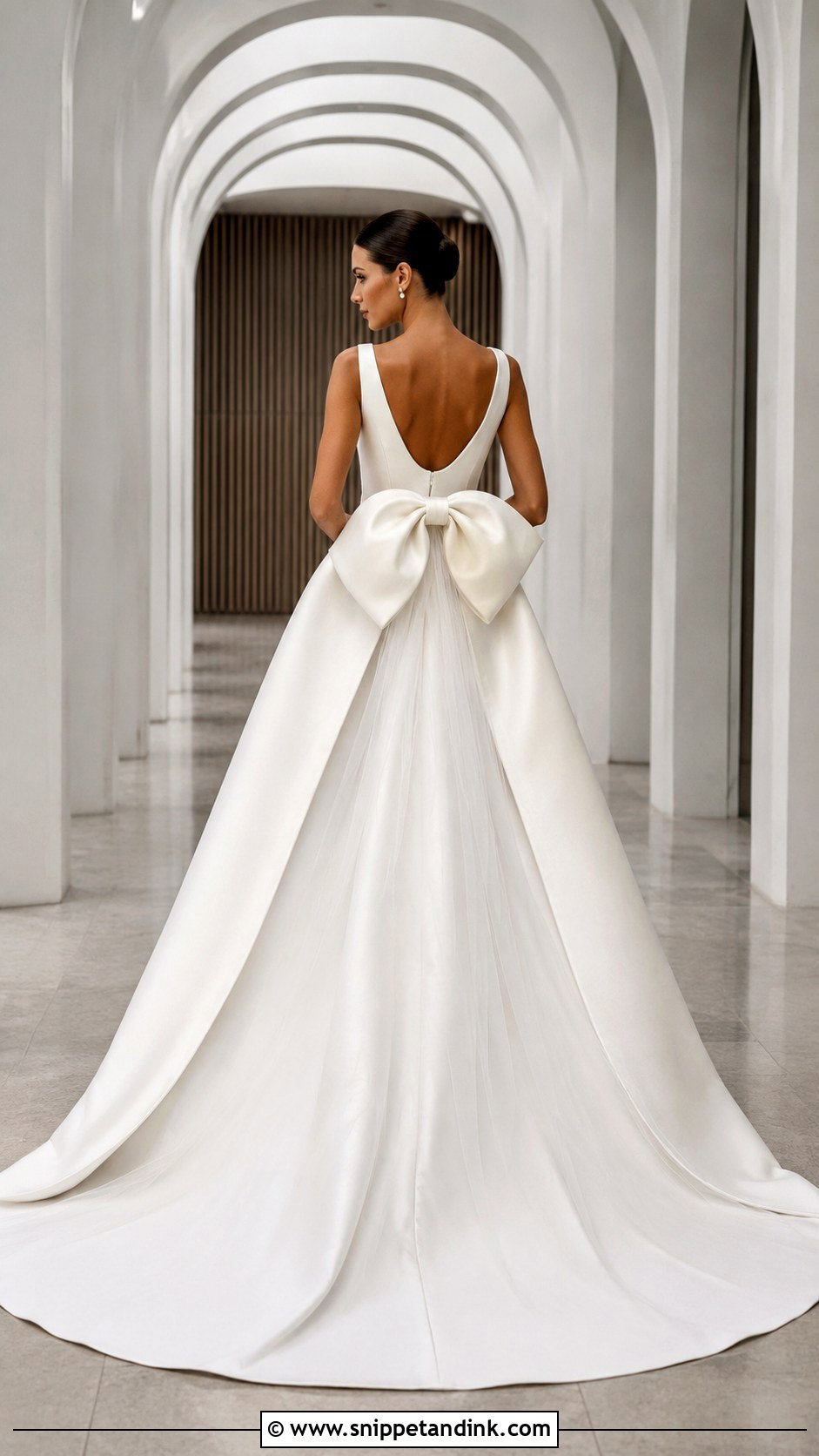Sculptural Bow Wedding Dress - Snippet and Ink - 20 Extravagant Wedding Dress Ideas