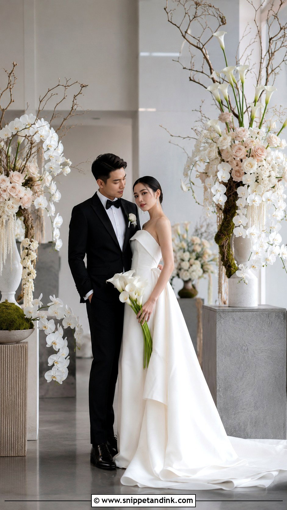 Sculptural Flower Wedding - Snippet and Ink - 30 Fancy Wedding Ideas