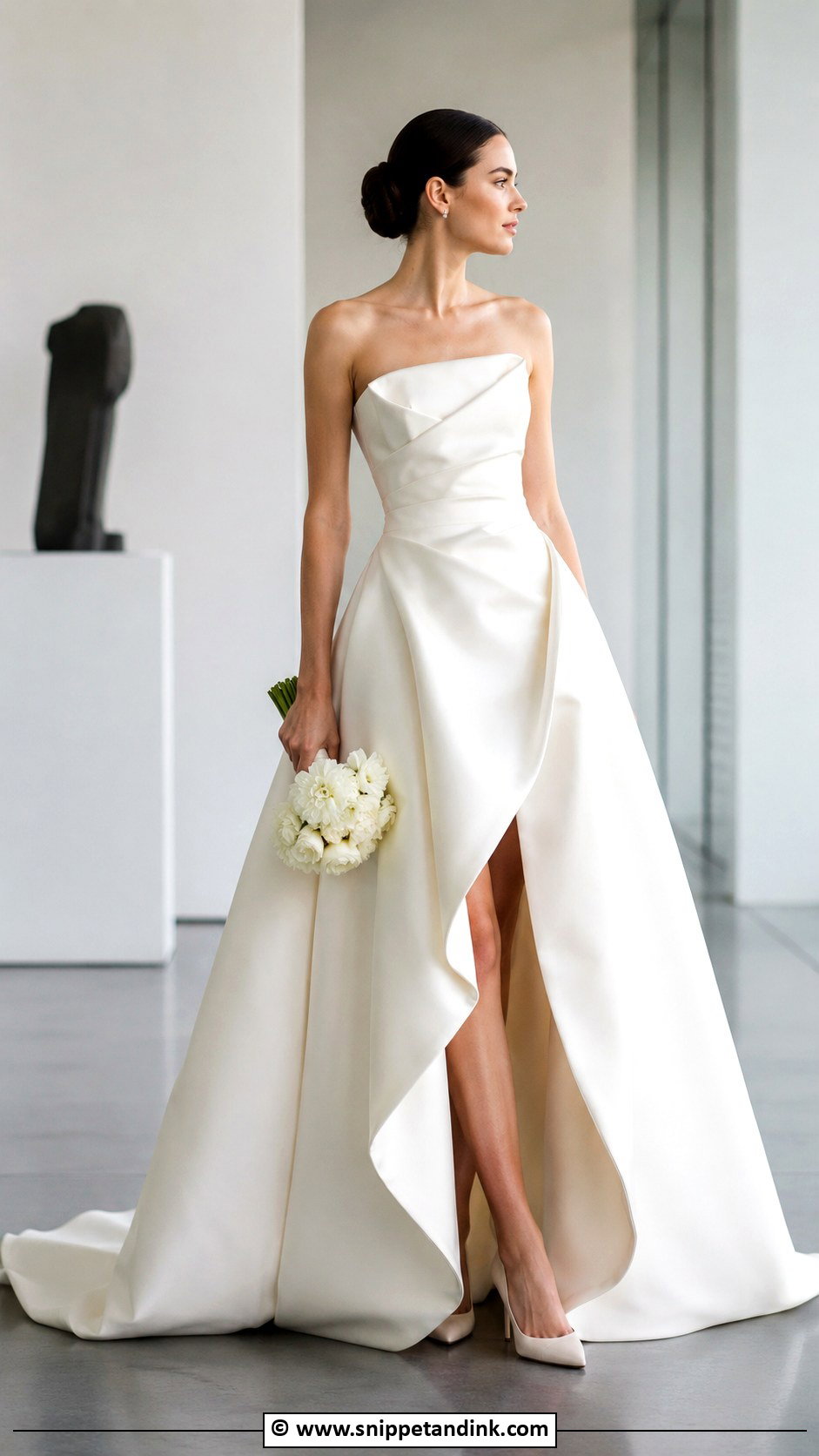 Sculptural Wedding Dress - Snippet and Ink - 35 Unique Wedding Dresses