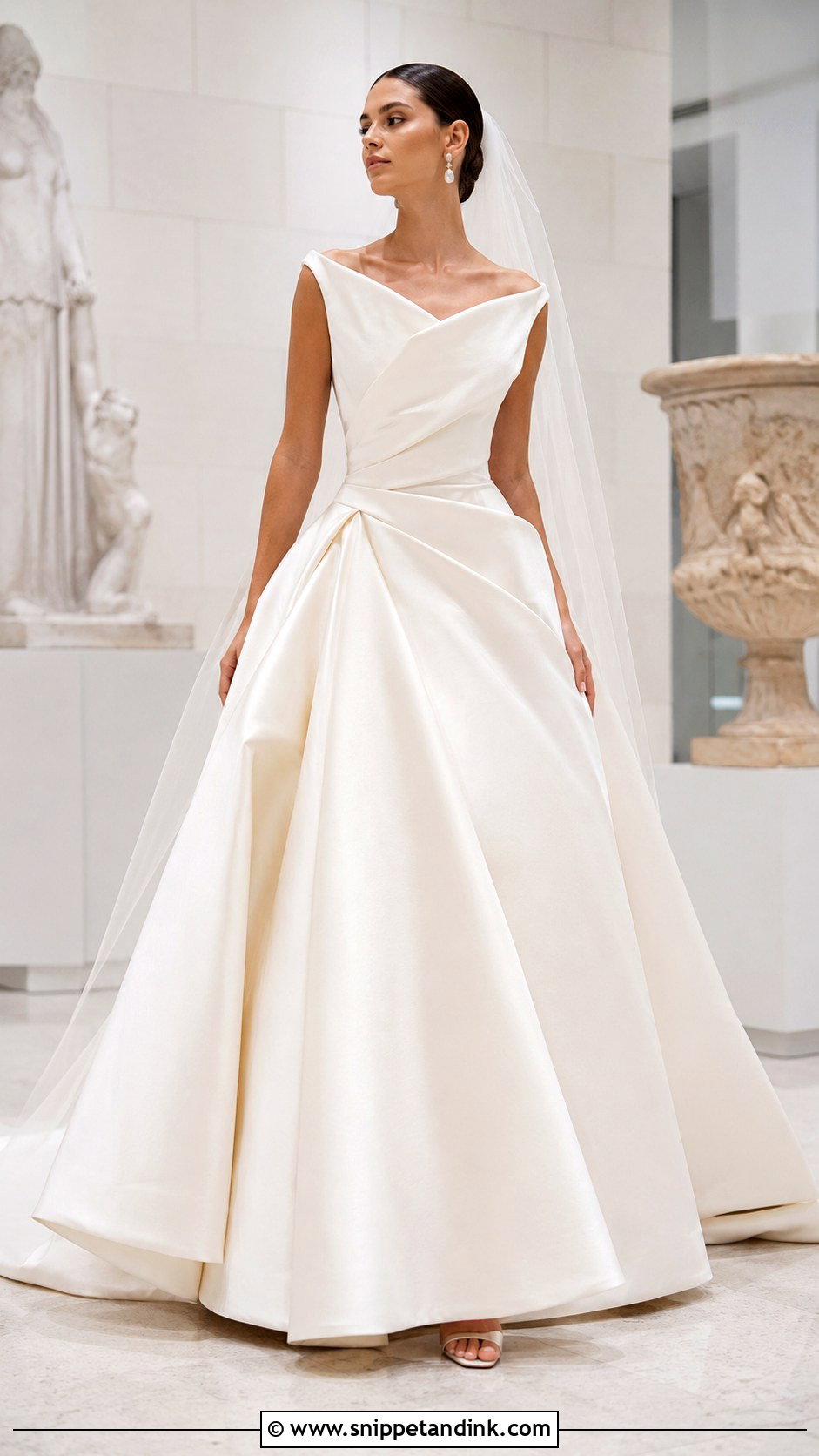 Sculptural Wedding Dress - Snippet and Ink - 25 Structured Wedding Dress Ideas
