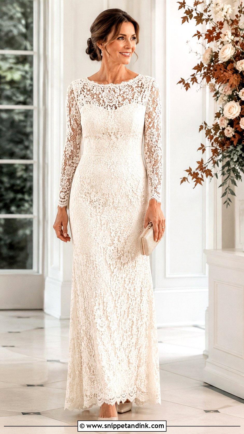 Second Wedding Dress Over 40 Long Sleeve Lace Dress - Snippet and Ink - 25 Second Wedding Dress Over 40 Ideas