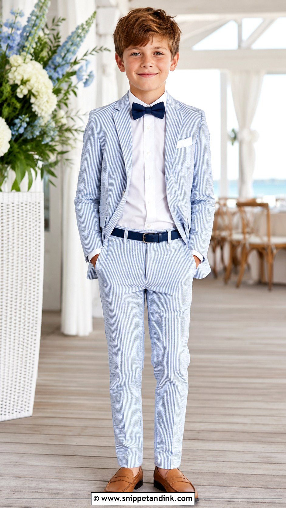 Seersucker Boys Wedding Suit - Snippet and Ink - 20 Boys Suits for Wedding