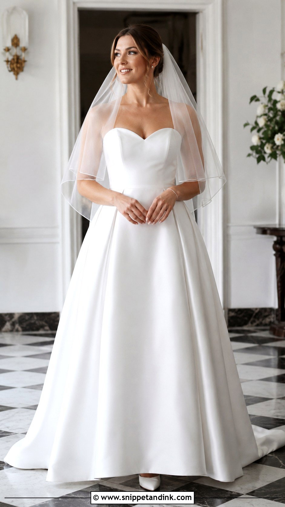 Semi Sweetheart Wedding Dress - Snippet and Ink - 20 Heart Shaped Wedding Dress Ideas