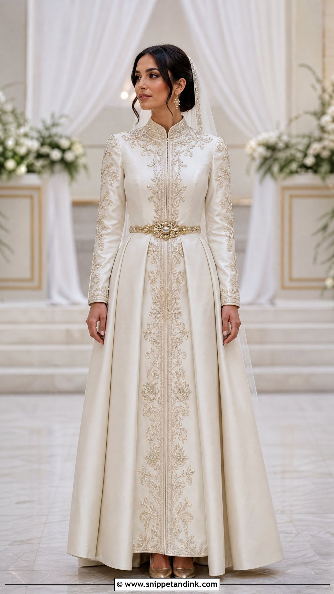 Sephardic Inspired Jewish Wedding Dress - Snippet and Ink - 25 Jewish Wedding Dress Ideas