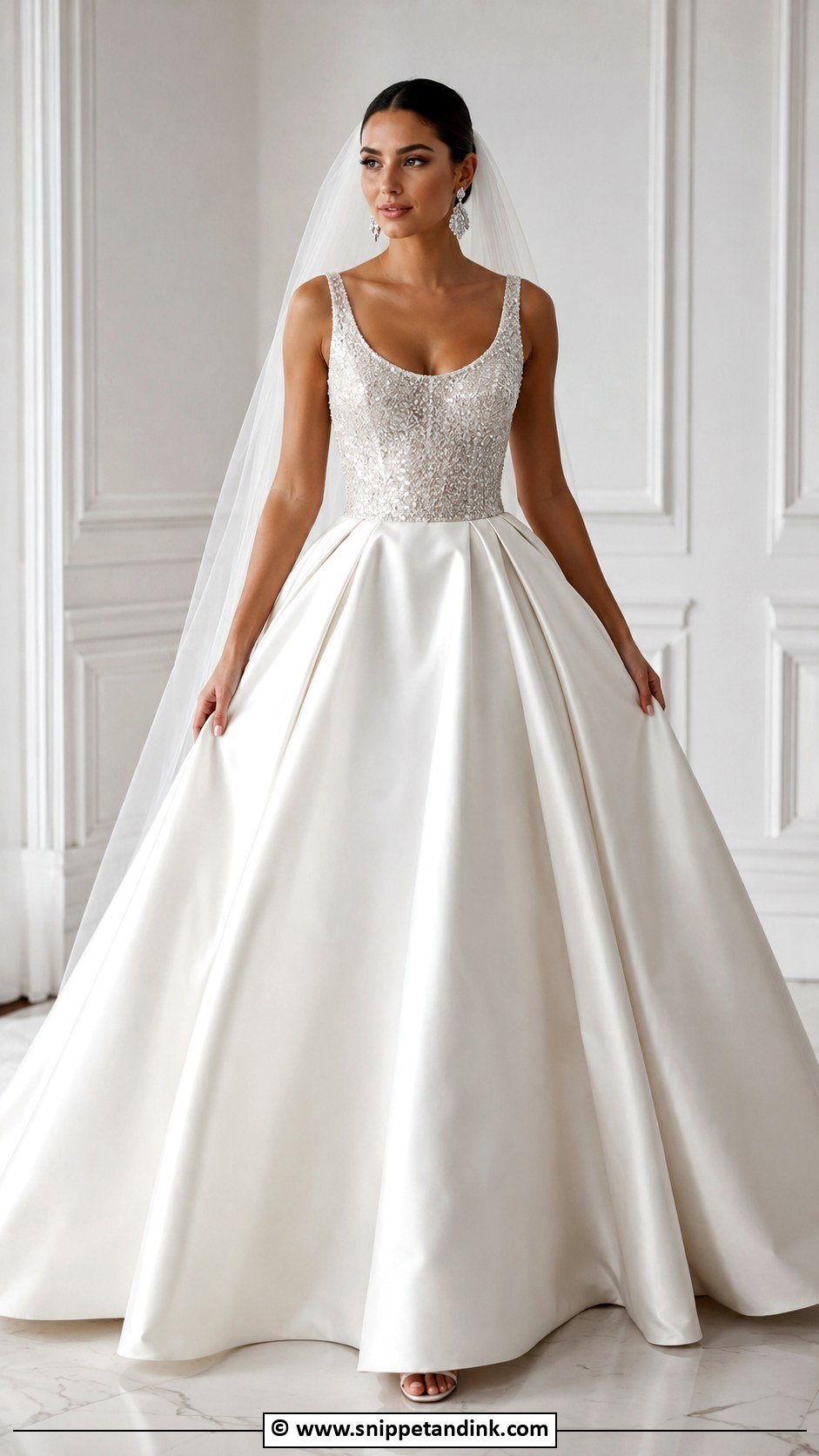Sequin Ball Gown Wedding Dress - Snippet and Ink - 30 Ball Gowns Wedding