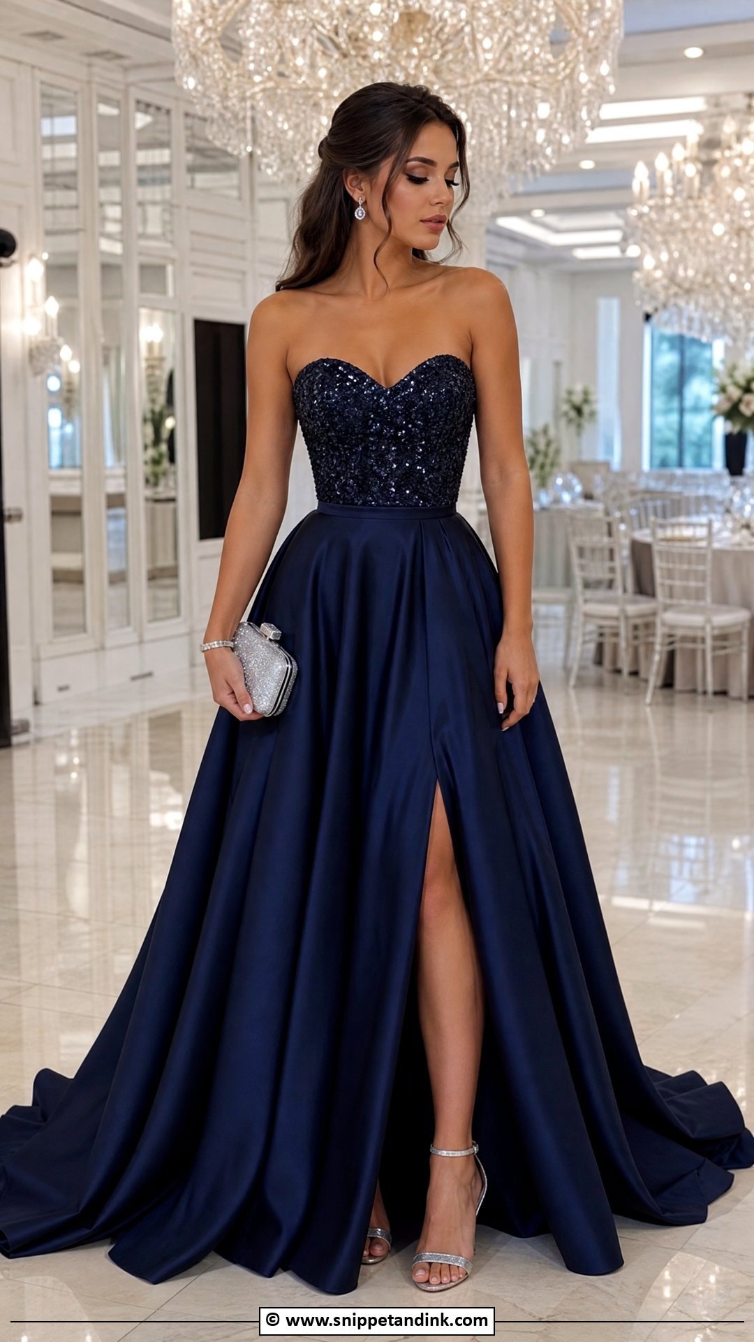 Sequin Ball Gown - Snippet and Ink - 35 Ball Gown Ideas