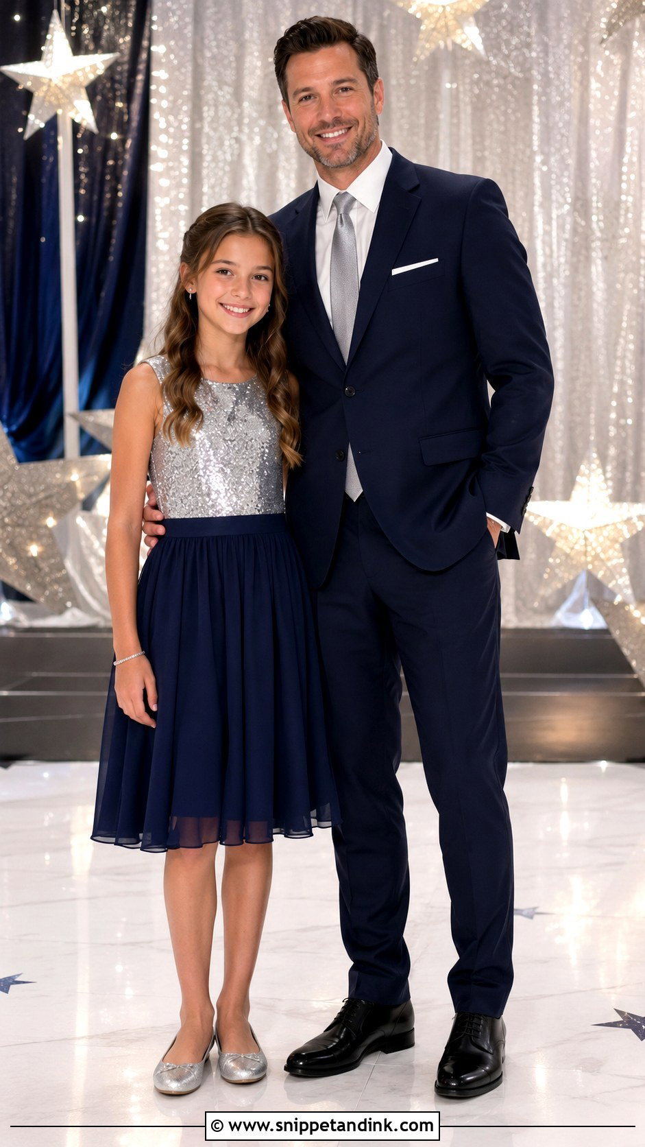 Sequin Father Daughter Dance Outfit - Snippet and Ink - 20 Father Daughter Dance Outfit Ideas