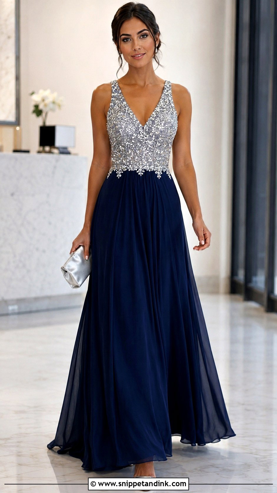 Sequin Frock Gown - Snippet and Ink - 20 Froks with Gown Ideas