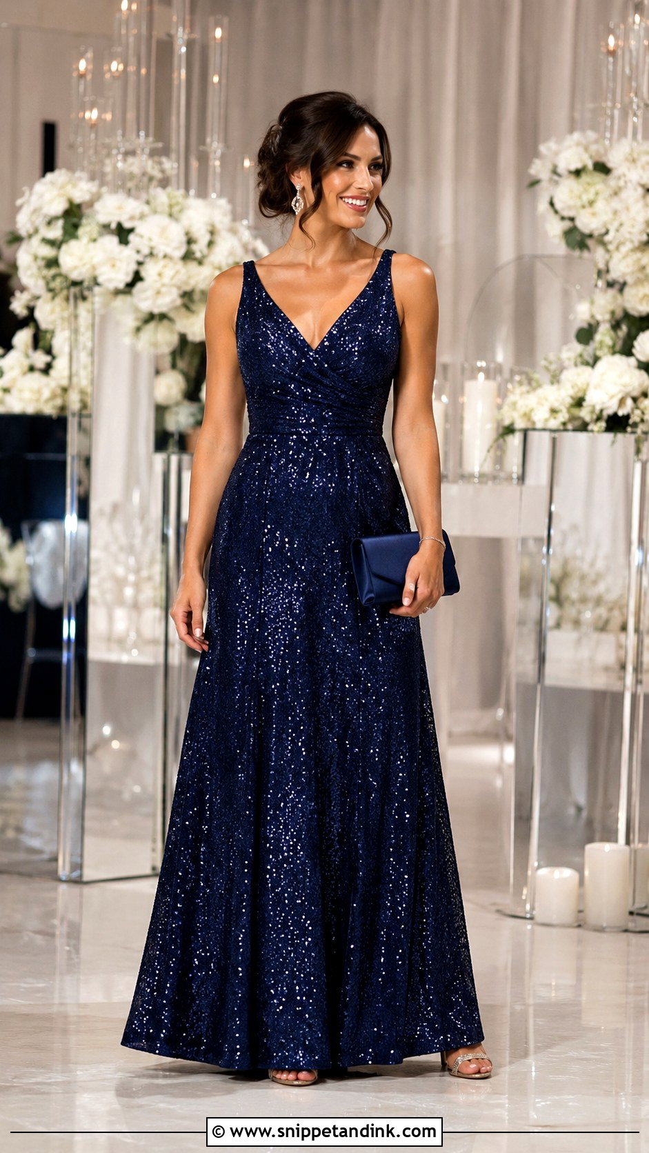 Sequin Gown for Marriage Function - Snippet and Ink - 20 Dresses for Marriage Function