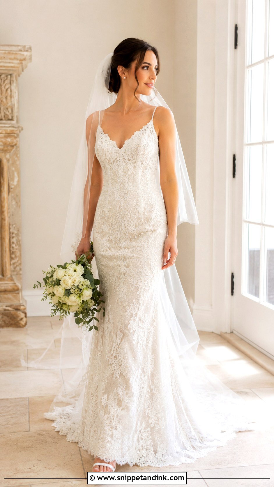 Sequin Lace Wedding Dress - Snippet and Ink - 25 Sequin Wedding Dress Ideas