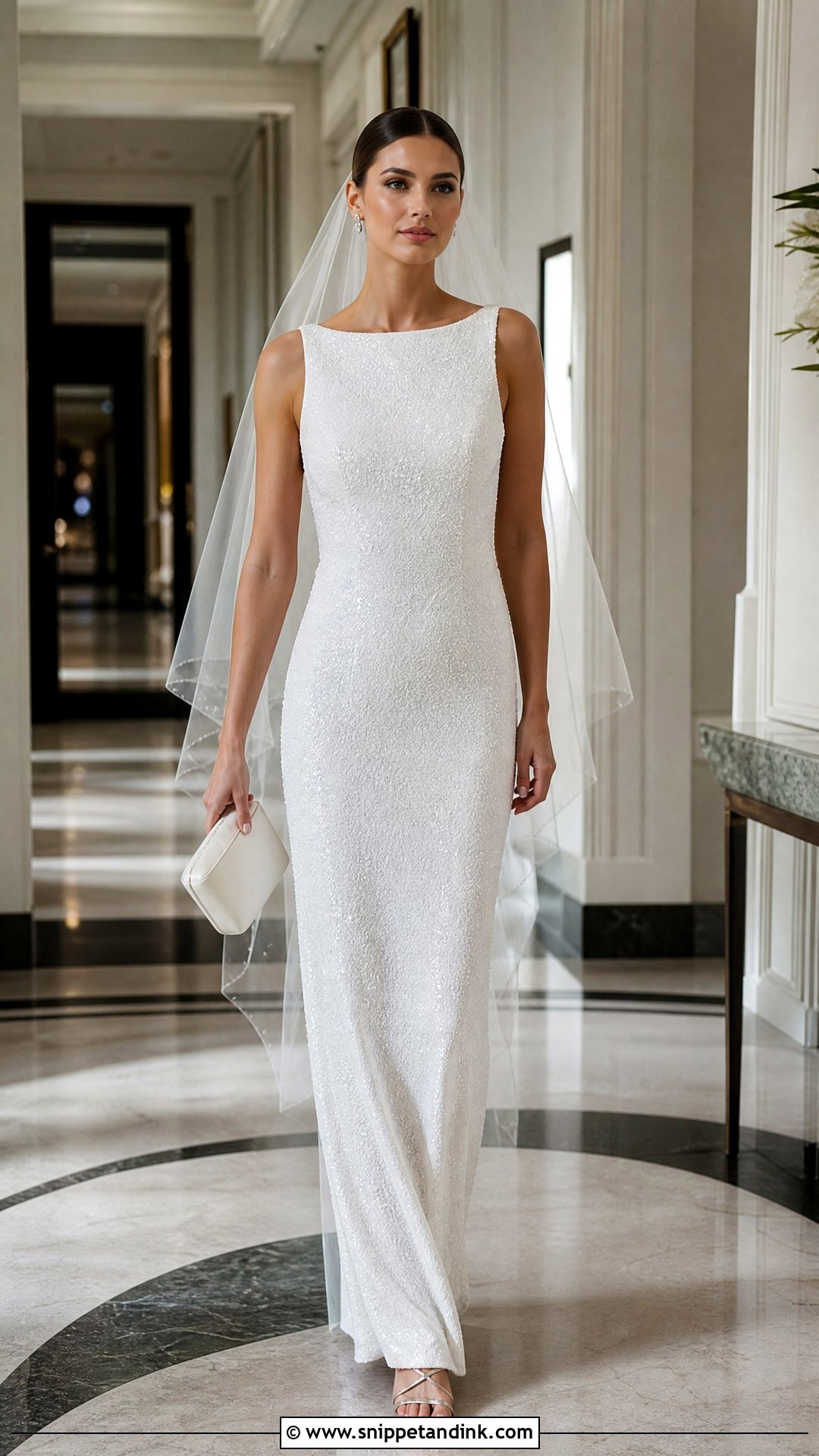 Sequin Shimmer Wedding Dress - Snippet and Ink - 20 Shimmer Wedding Dress Ideas