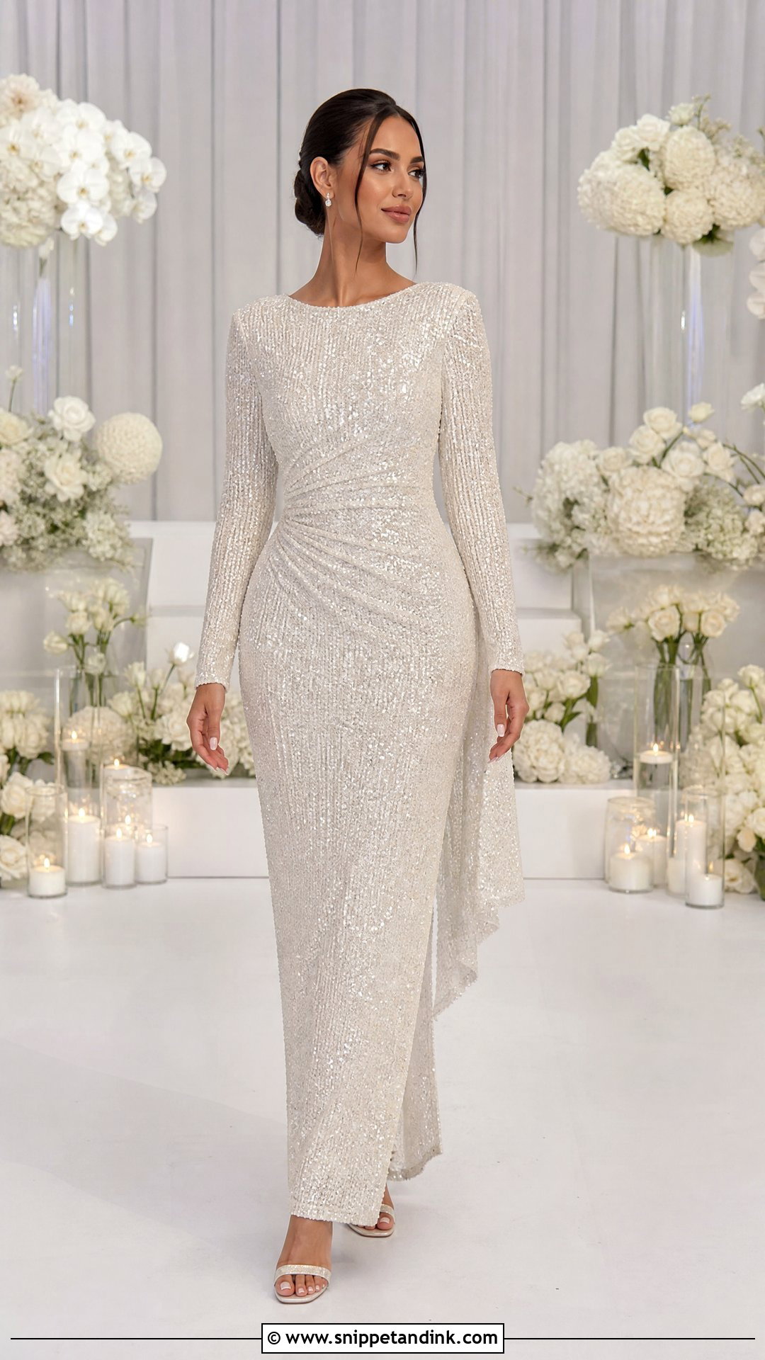 Sequin Turkish Bridal Dress - Snippet and Ink - 25 Turkish Bridal Dresses